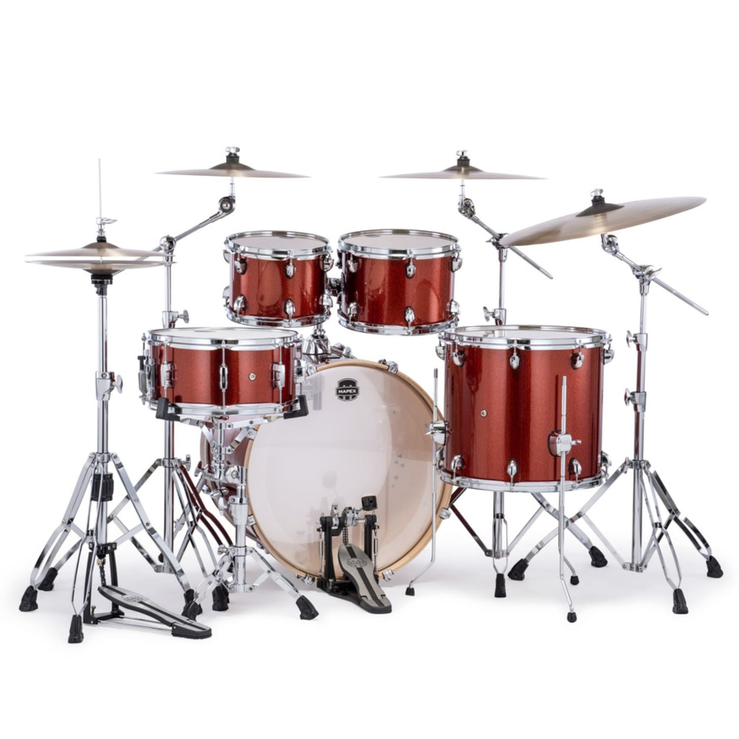 Trống Cơ Mapex MA529SF Mars Birch Rock 5-Pc Shell Pack (22"/10"/12"/14"/16")-Mai Nguyên Music