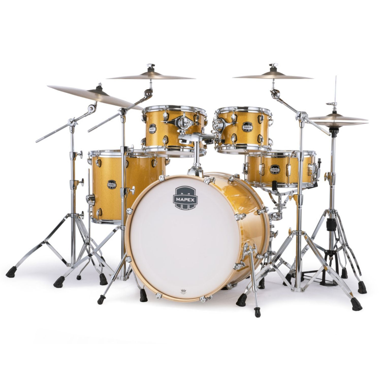 Trống Cơ Mapex MA529SF Mars Birch Rock 5-Pc Shell Pack (22"/10"/12"/14"/16")-Mai Nguyên Music