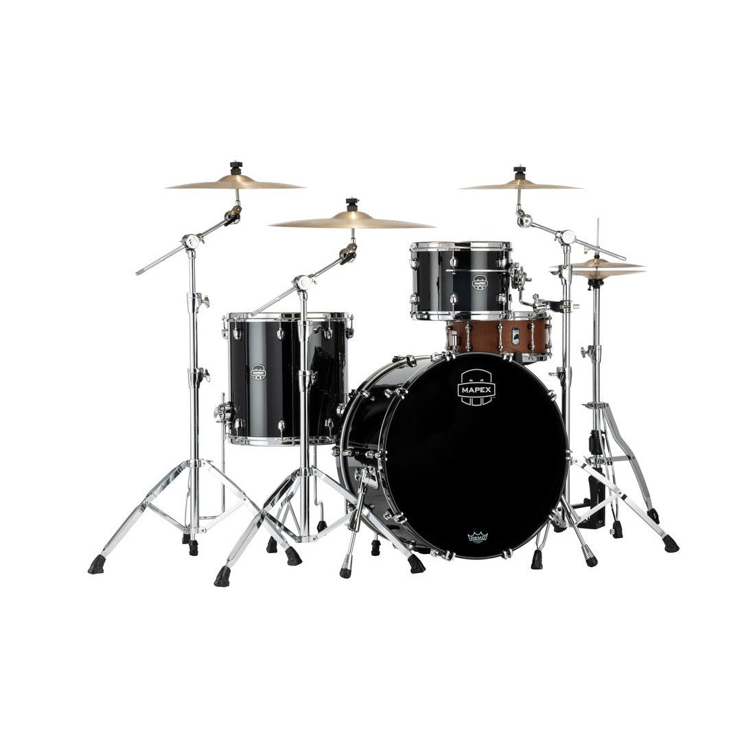 Trống Cơ Mapex SE446XH Saturn Evolution Powerhouse Rock 3-Pc Shell Pack (24"/13"/16")-Mai Nguyên Music