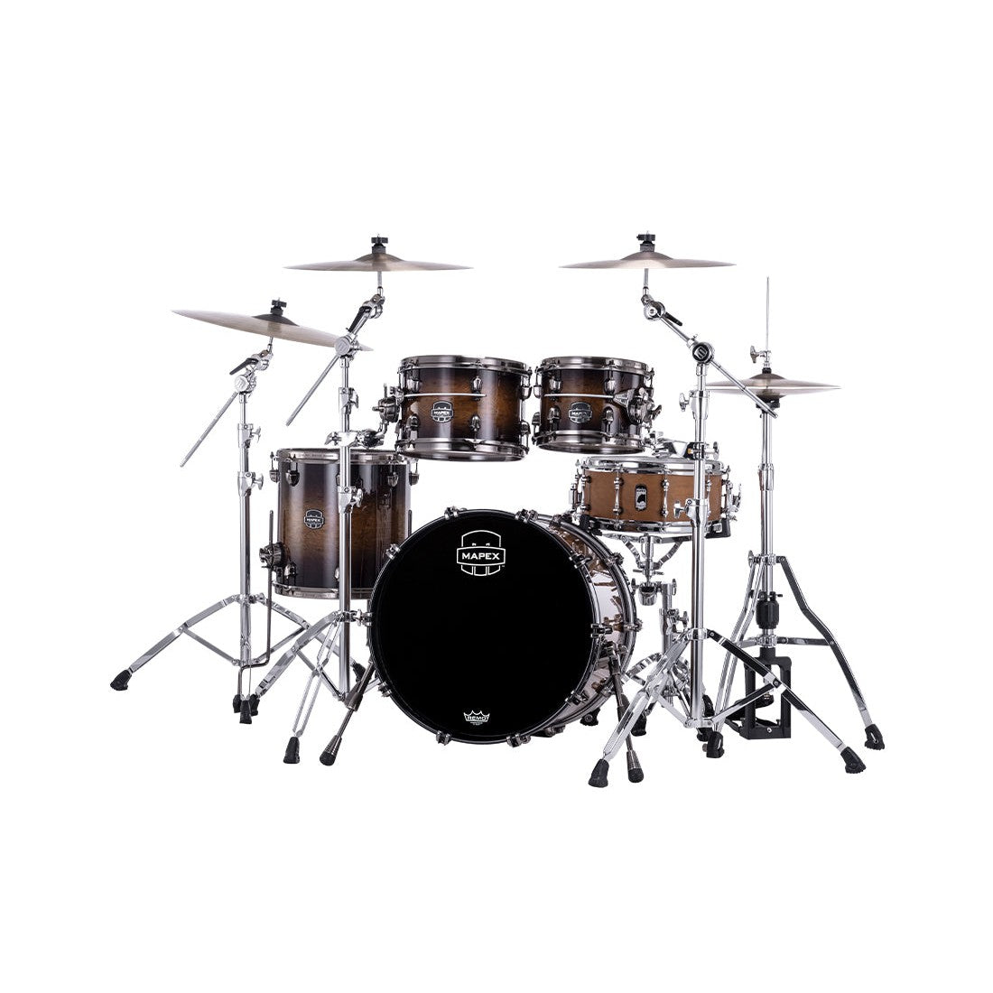 Trống Cơ Mapex SE504XB Saturn Evolution Fusion Birch 4-Pc Shell Pack (20"/10"/12"/14")-Mai Nguyên Music
