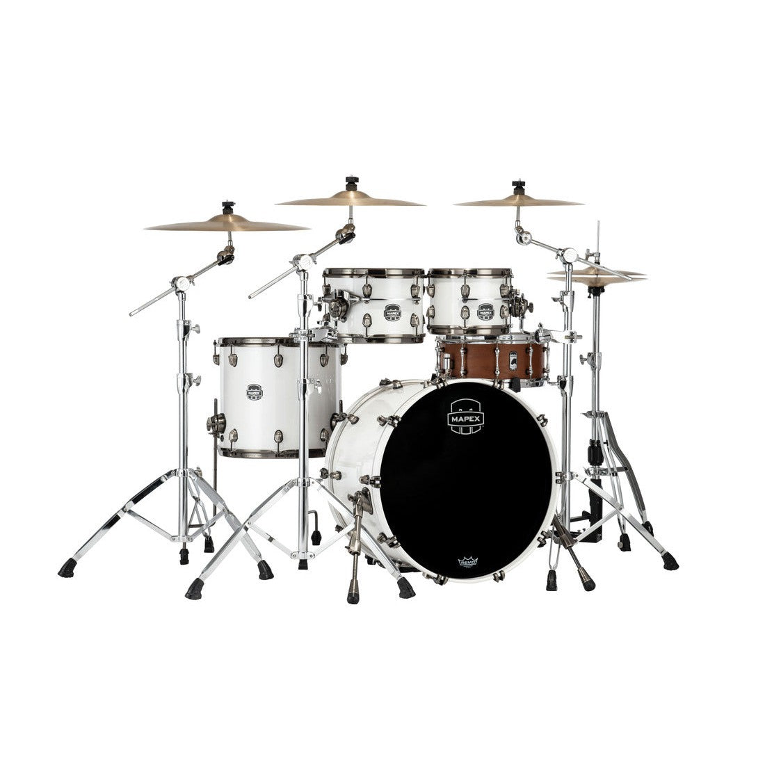 Trống Cơ Mapex SE504XM Saturn Evolution Fusion Maple 4-Pc Shell Pack (20"/10"/12"/14")-Mai Nguyên Music