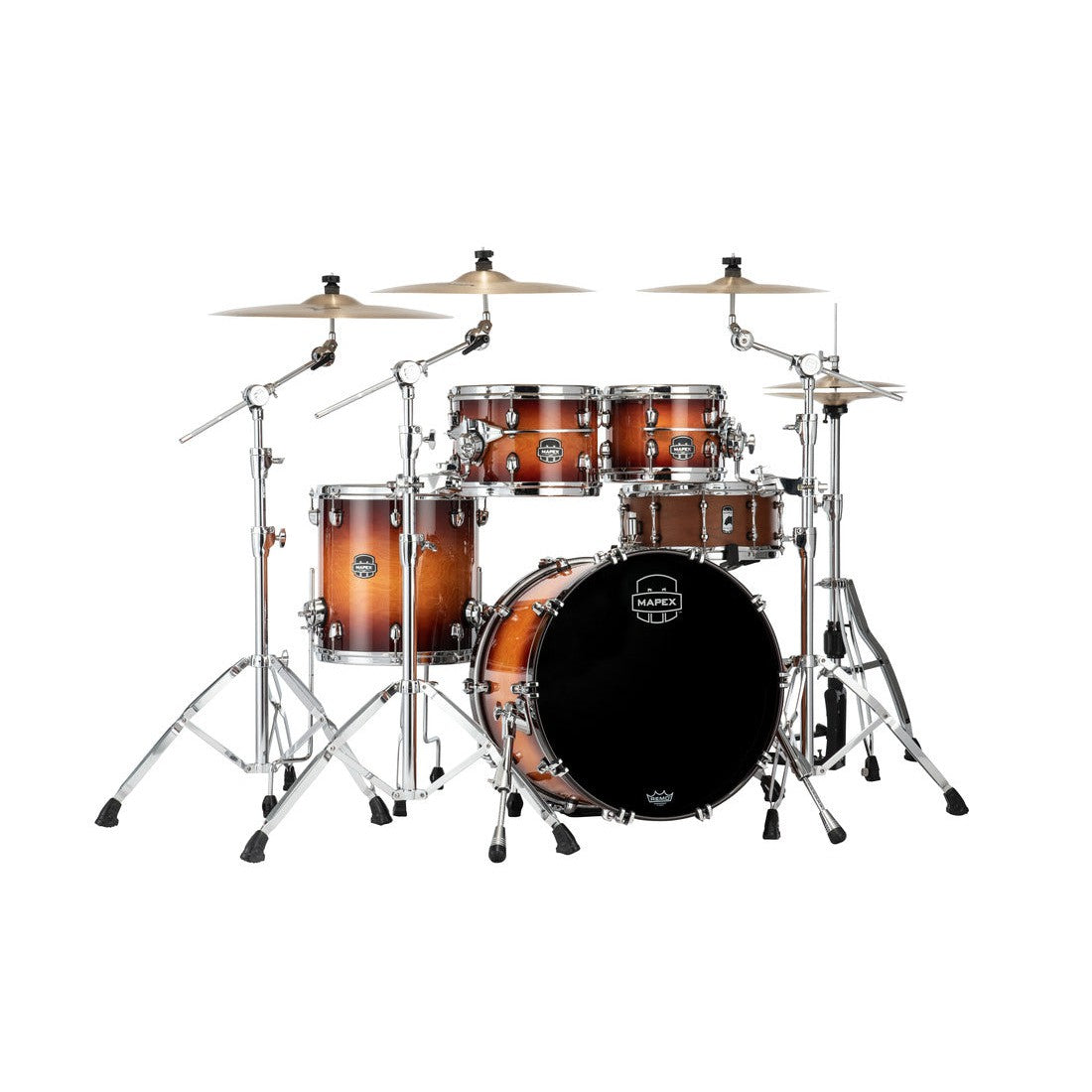Trống Cơ Mapex SE504XM Saturn Evolution Fusion Maple 4-Pc Shell Pack (20"/10"/12"/14")-Mai Nguyên Music