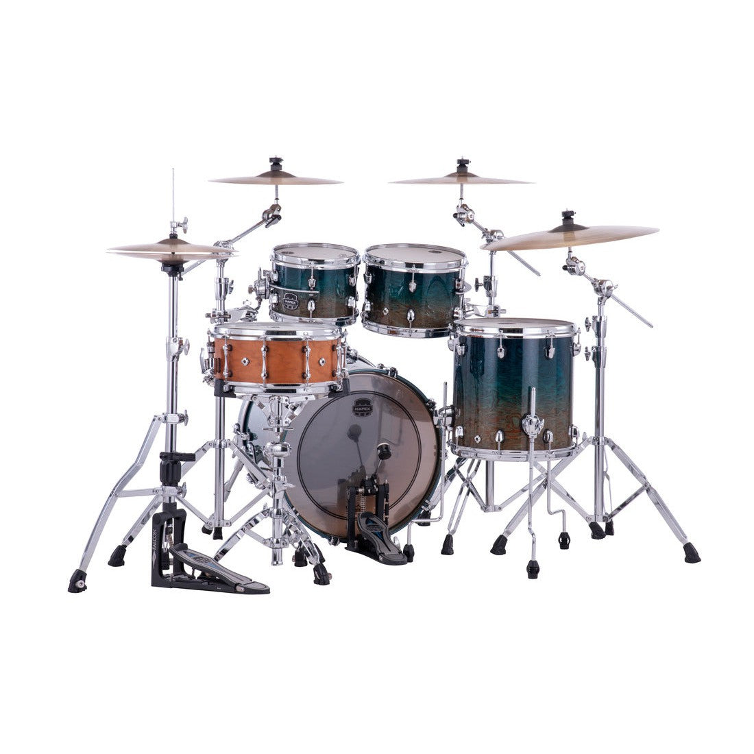 Trống Cơ Mapex SE504XM Saturn Evolution Fusion Maple 4-Pc Shell Pack (20"/10"/12"/14")-Mai Nguyên Music