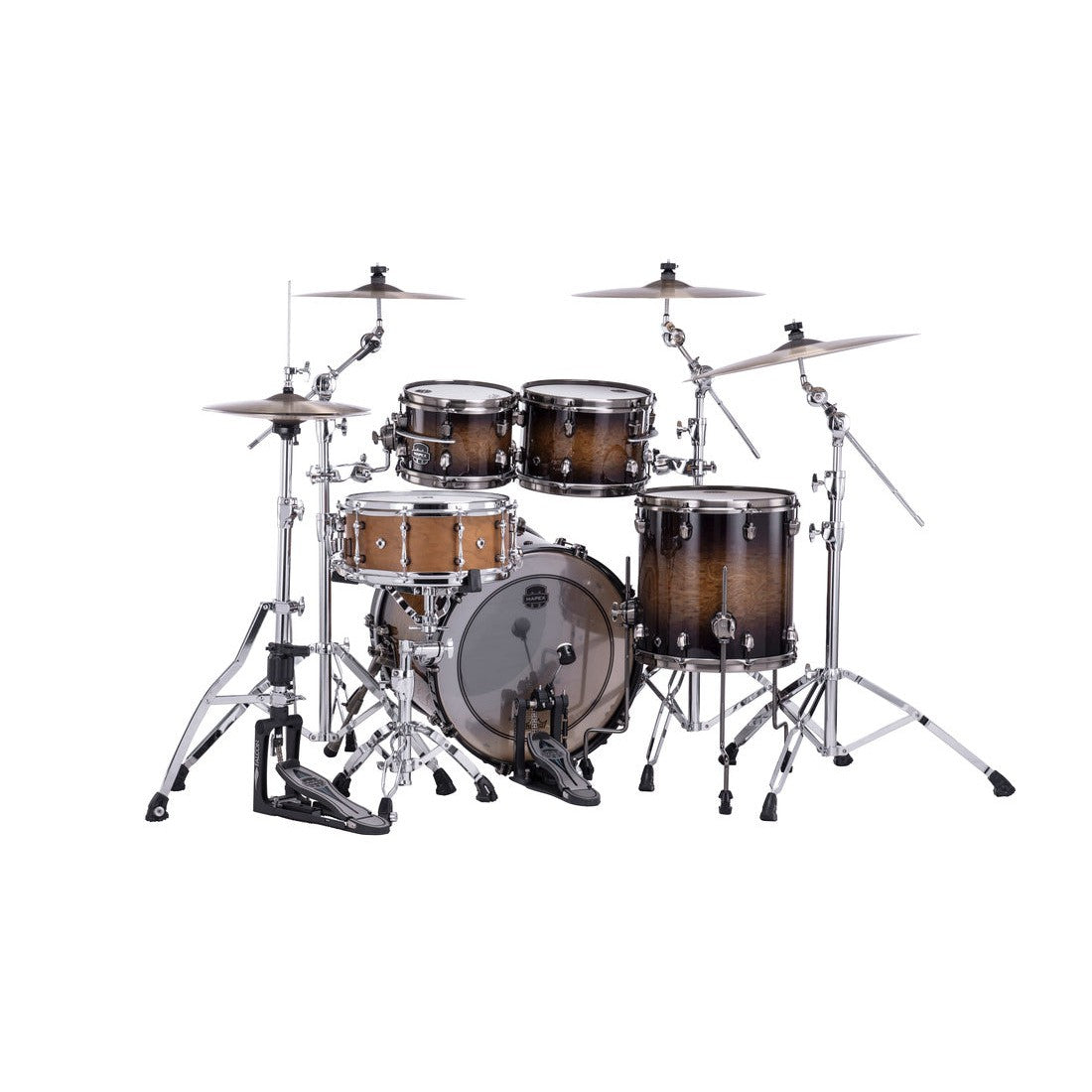 Trống Cơ Mapex SE504XM Saturn Evolution Fusion Maple 4-Pc Shell Pack (20"/10"/12"/14")-Mai Nguyên Music