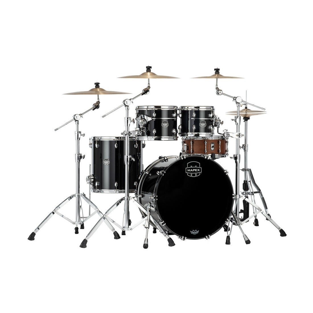 Trống Cơ Mapex SE529XB Saturn Evolution Rock Birch 4-Pc Shell Pack (22"/10"/12"/16")-Mai Nguyên Music