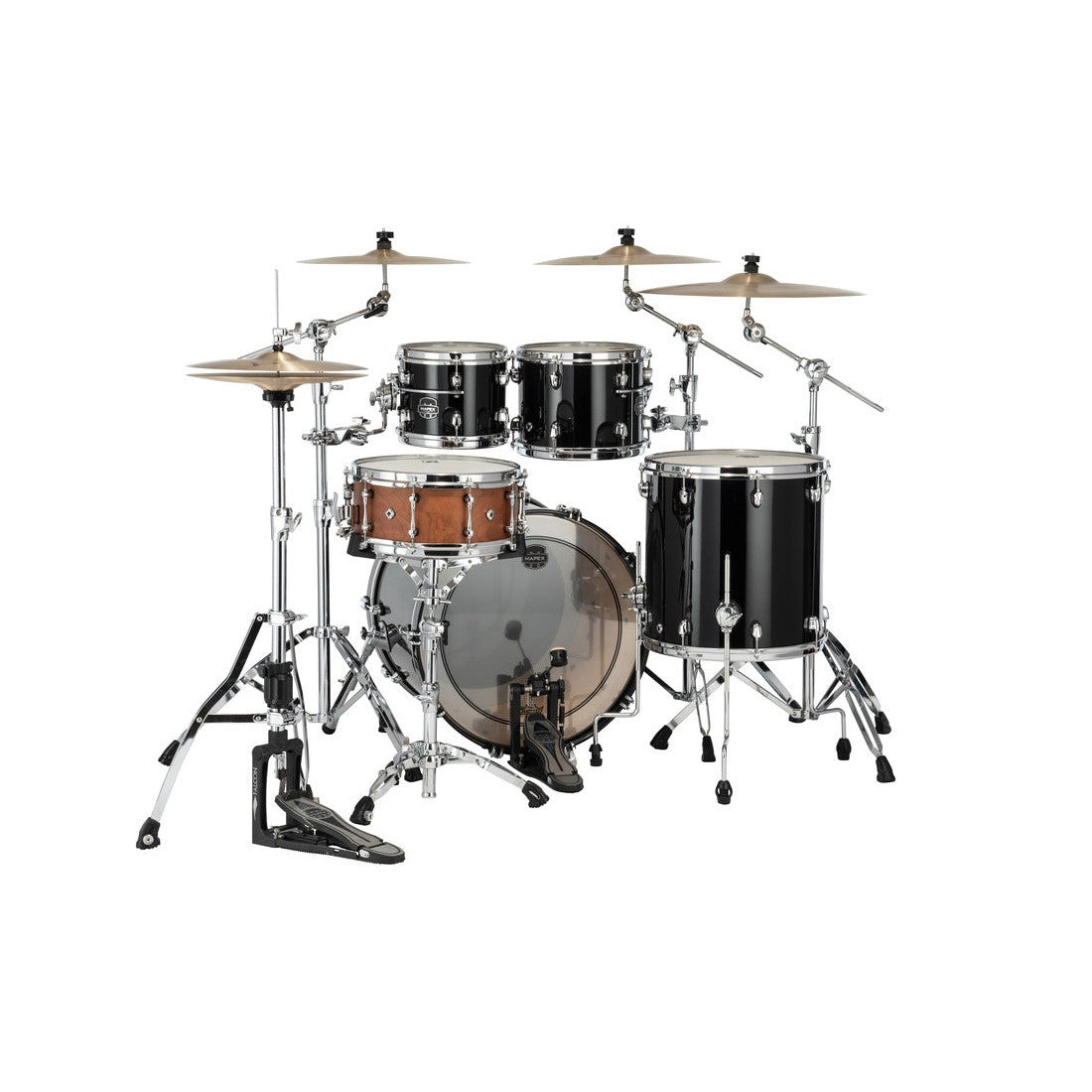 Trống Cơ Mapex SE529XB Saturn Evolution Rock Birch 4-Pc Shell Pack (22"/10"/12"/16")-Mai Nguyên Music