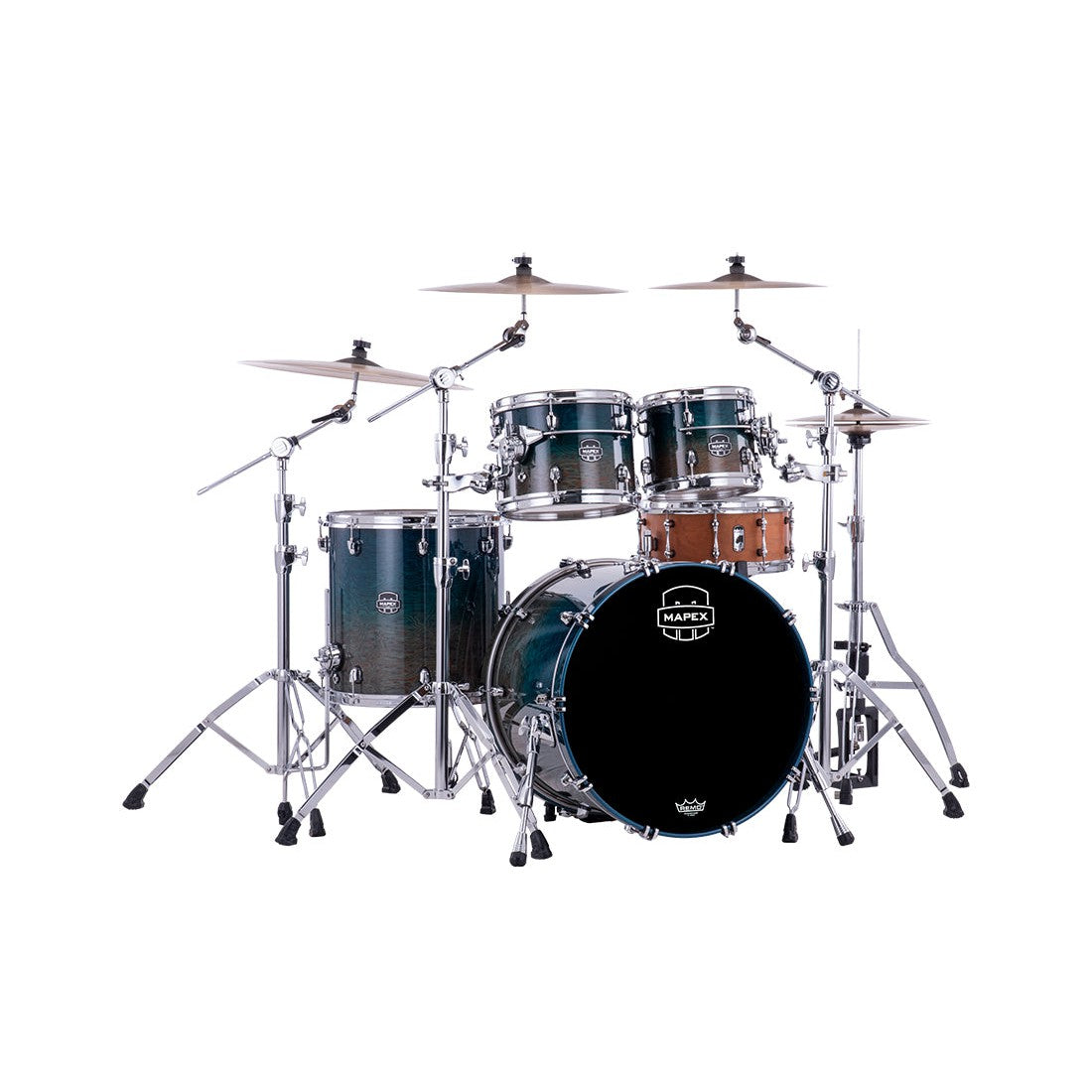 Trống Cơ Mapex SE529XB Saturn Evolution Rock Birch 4-Pc Shell Pack (22"/10"/12"/16")-Mai Nguyên Music