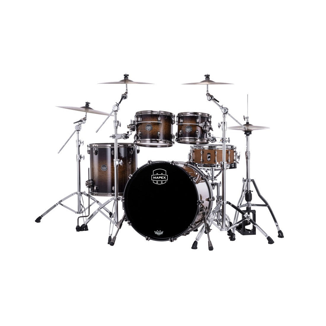 Trống Cơ Mapex SE529XEM Saturn Evolution Classic Maple 4-Pc Shell Pack (22"/10"/12"/16")-Mai Nguyên Music