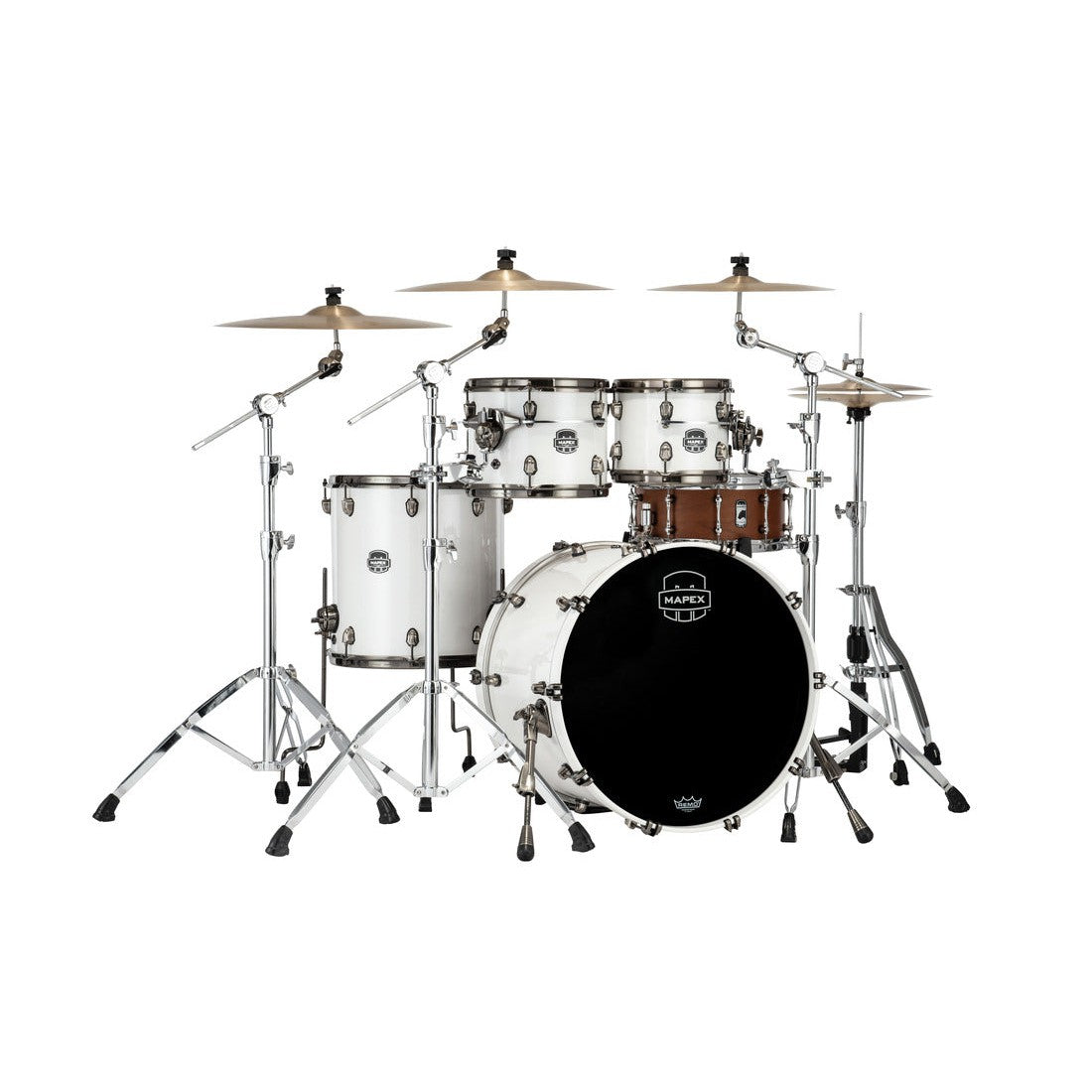 Trống Cơ Mapex SE529XM Saturn Evolution Rock Maple 4-Pc Shell Pack (22"/10"/12"/16")-Mai Nguyên Music