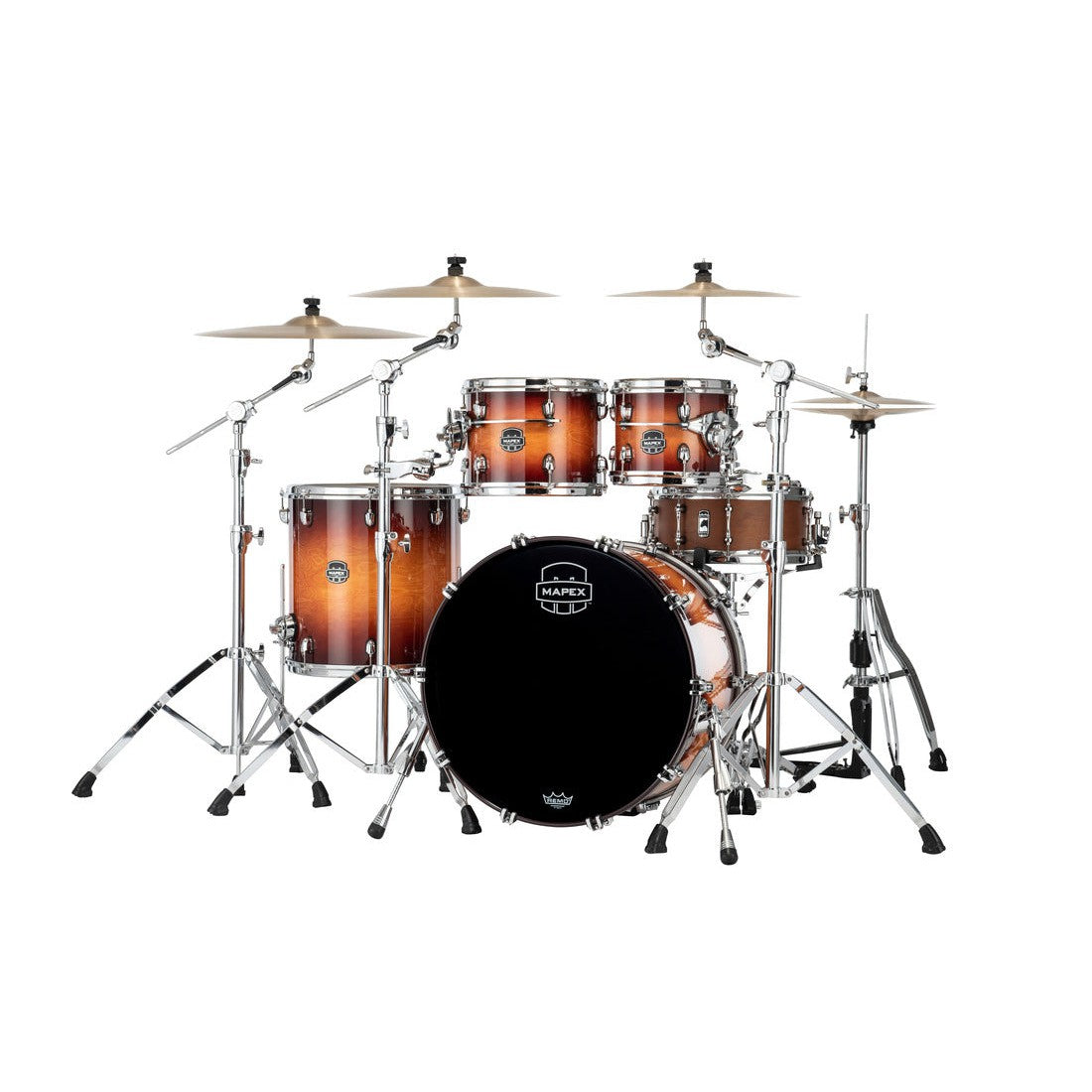 Trống Cơ Mapex SE529XM Saturn Evolution Rock Maple 4-Pc Shell Pack (22"/10"/12"/16")-Mai Nguyên Music