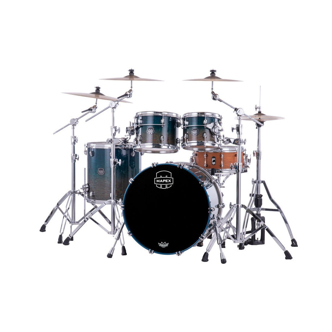 Trống Cơ Mapex SE529XM Saturn Evolution Rock Maple 4-Pc Shell Pack (22"/10"/12"/16")-Mai Nguyên Music