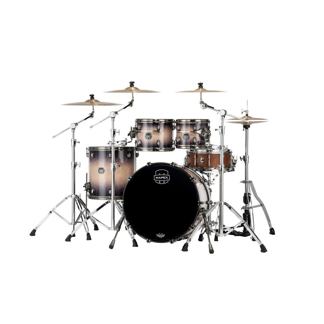 Trống Cơ Mapex SE529XM Saturn Evolution Rock Maple 4-Pc Shell Pack (22"/10"/12"/16")-Mai Nguyên Music