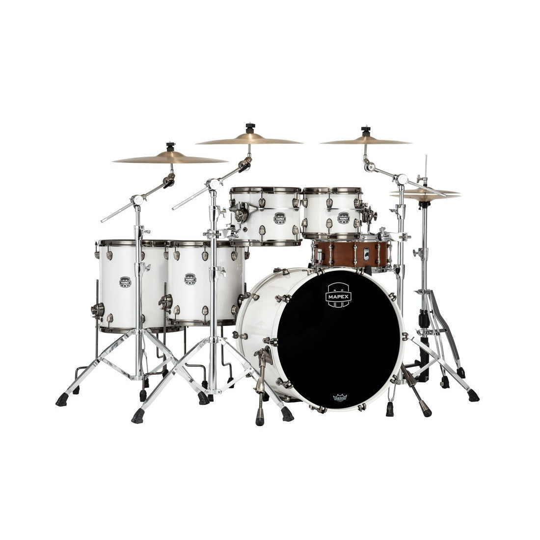 Trống Cơ Mapex SE628XB Saturn Evolution Workhorse Birch 5-Pc Shell Pack (22"/10"/12"/14"/16")-Mai Nguyên Music
