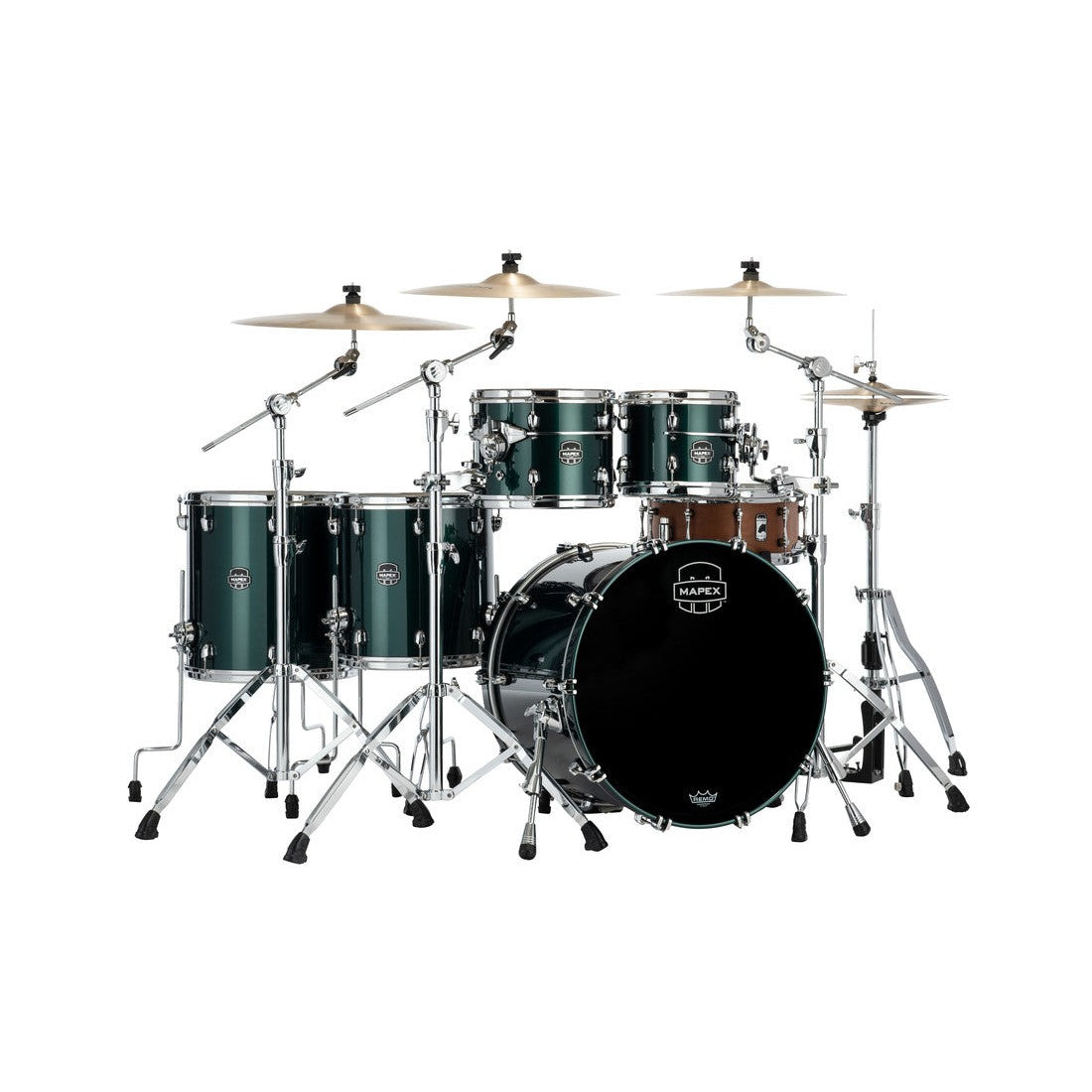 Trống Cơ Mapex SE628XB Saturn Evolution Workhorse Birch 5-Pc Shell Pack (22"/10"/12"/14"/16")-Mai Nguyên Music