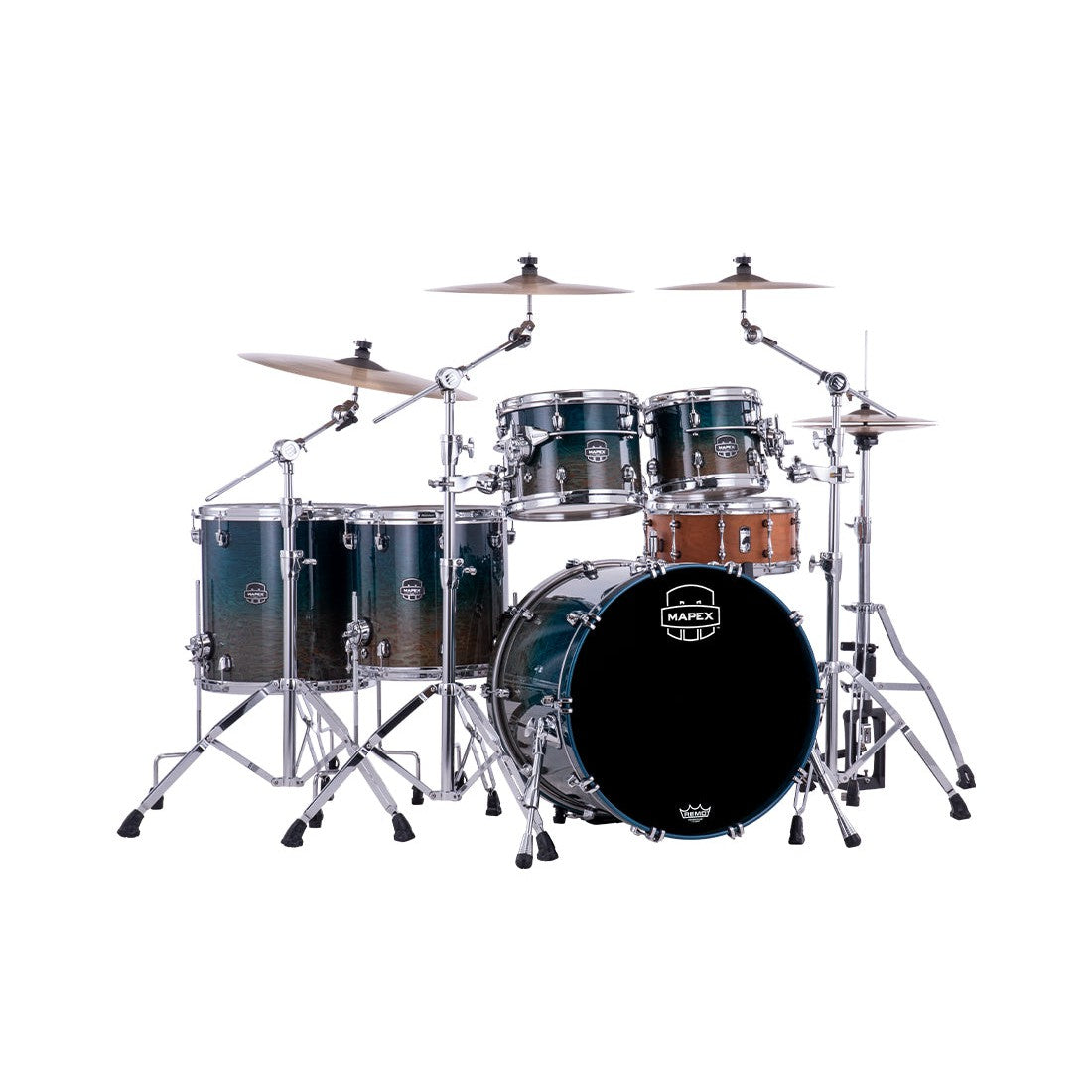 Trống Cơ Mapex SE628XB Saturn Evolution Workhorse Birch 5-Pc Shell Pack (22"/10"/12"/14"/16")-Mai Nguyên Music