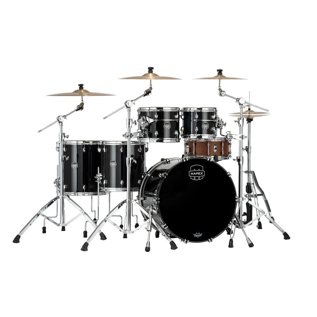 Trống Cơ Mapex SE628XM Saturn Evolution Workhorse Maple 5-Pc Shell Pack (22"/10"/12"/14"/16")-Mai Nguyên Music