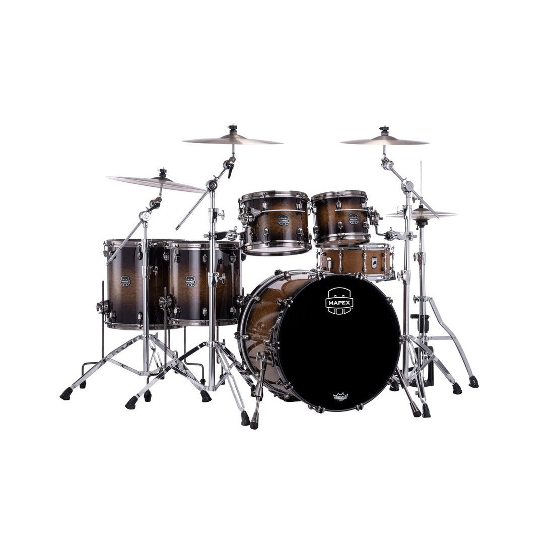Trống Cơ Mapex SE628XM Saturn Evolution Workhorse Maple 5-Pc Shell Pack (22"/10"/12"/14"/16")-Mai Nguyên Music