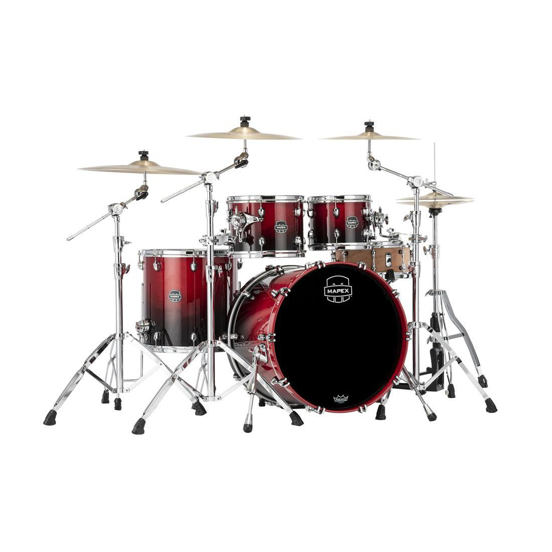Trống Cơ Mapex SR504X Saturn Fusion 4-Pc Shell Pack (20"/10"/12"/14")-Mai Nguyên Music