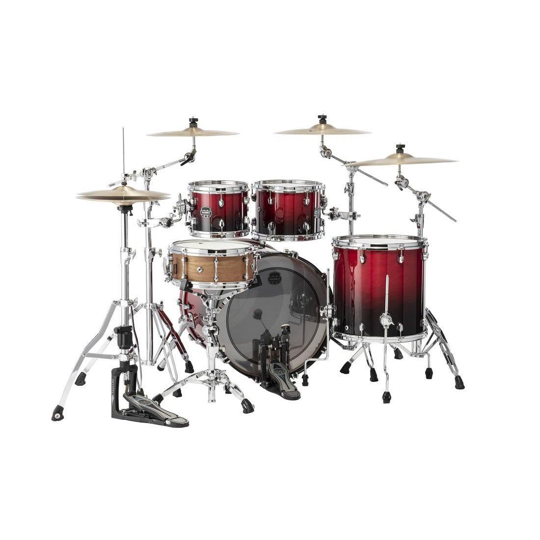 Trống Cơ Mapex SR504X Saturn Fusion 4-Pc Shell Pack (20"/10"/12"/14")-Mai Nguyên Music