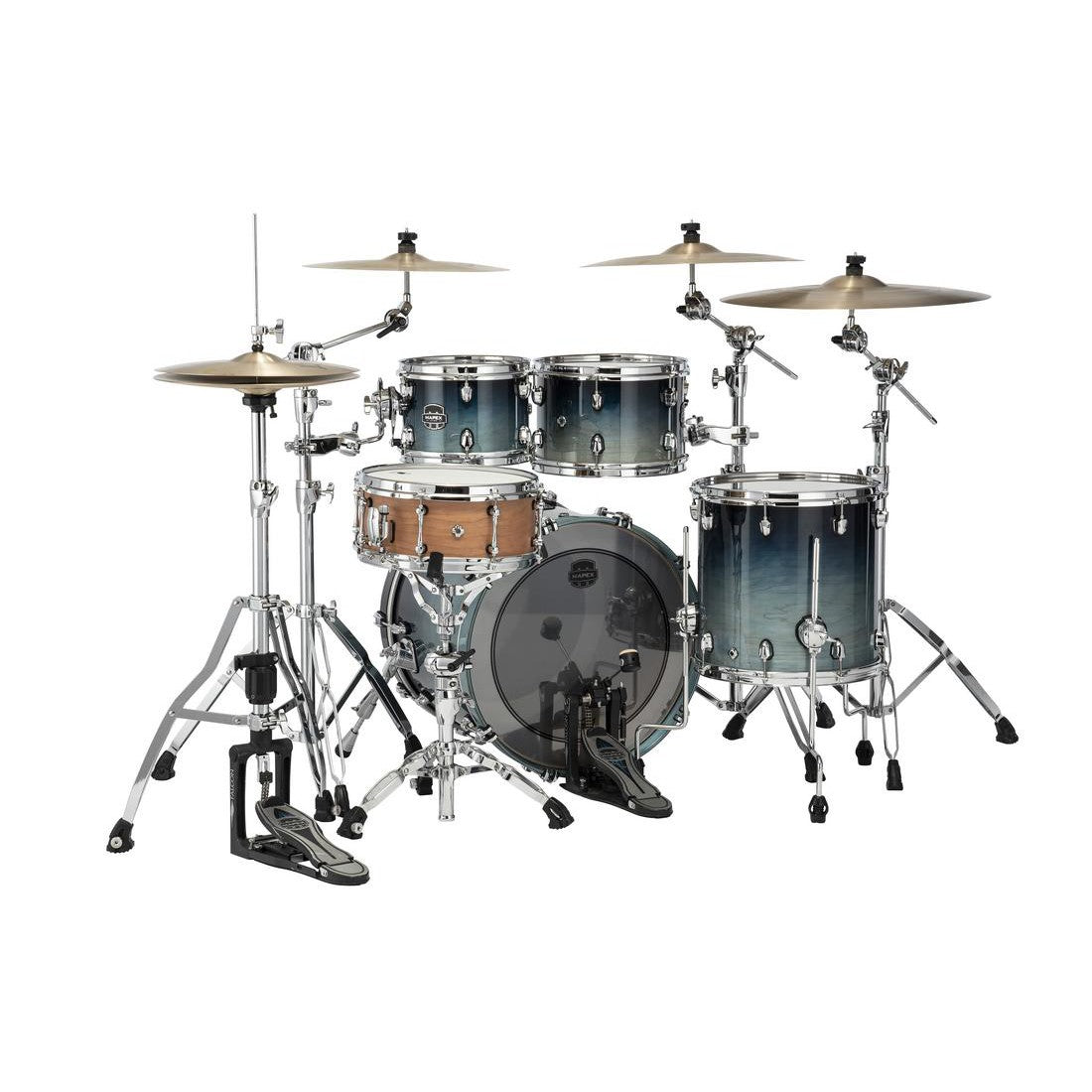 Trống Cơ Mapex SR504X Saturn Fusion 4-Pc Shell Pack (20"/10"/12"/14")-Mai Nguyên Music