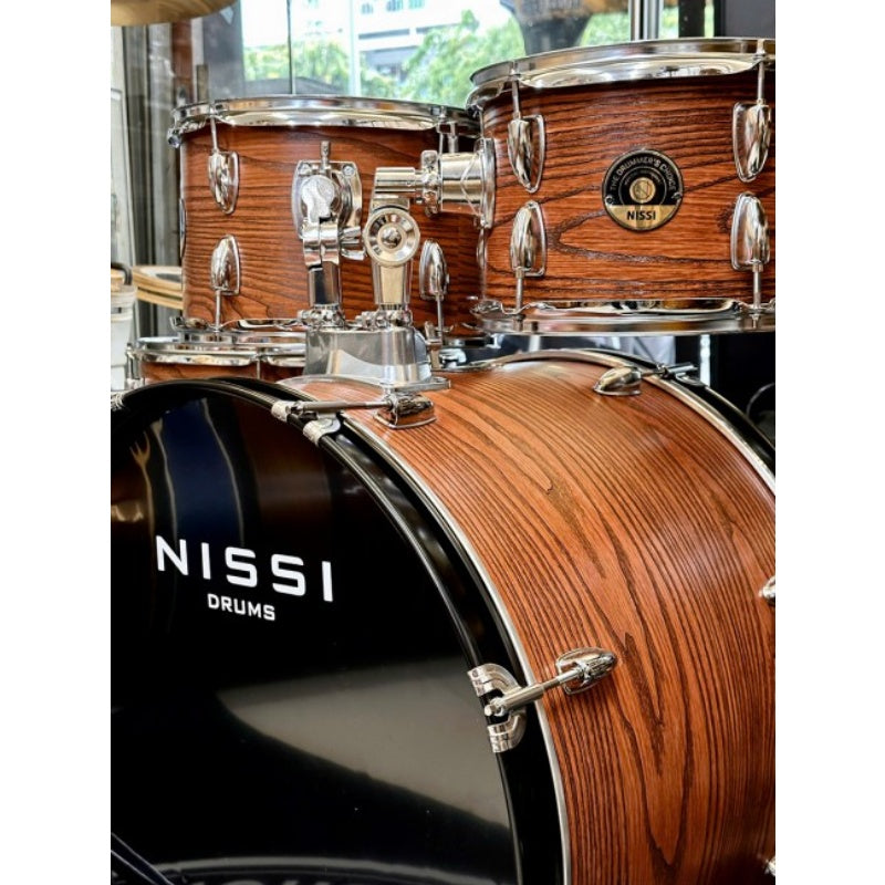 Trống Cơ Nissi Drums Set Ply Wood 5-Pcs (22"/10"/12"/14"/16")-Mai Nguyên Music