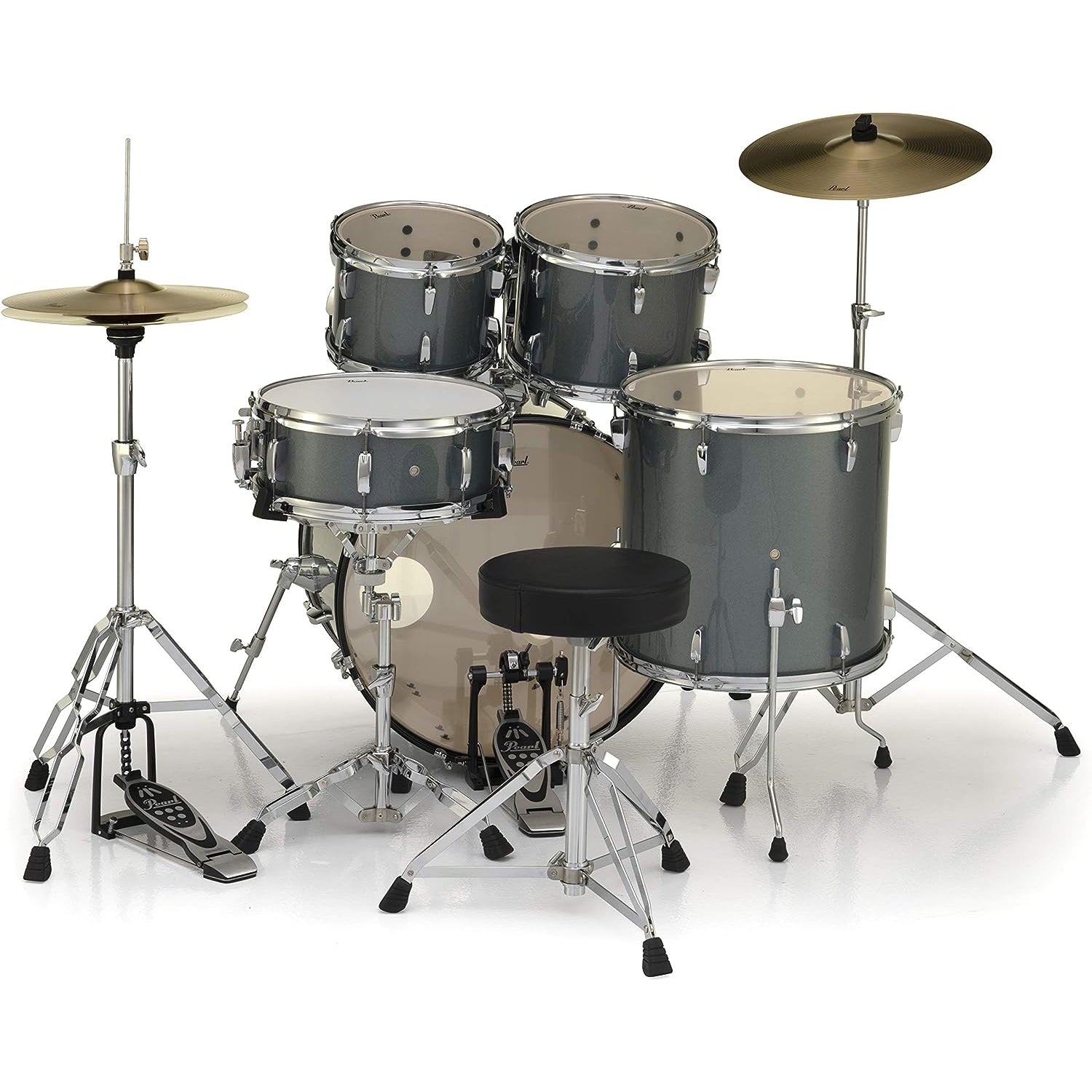 Trống Cơ Pearl Roadshow RS525SC/C 5-Pcs w/Cymbal + Hardware (22"/10"/14"/16")-Mai Nguyên Music