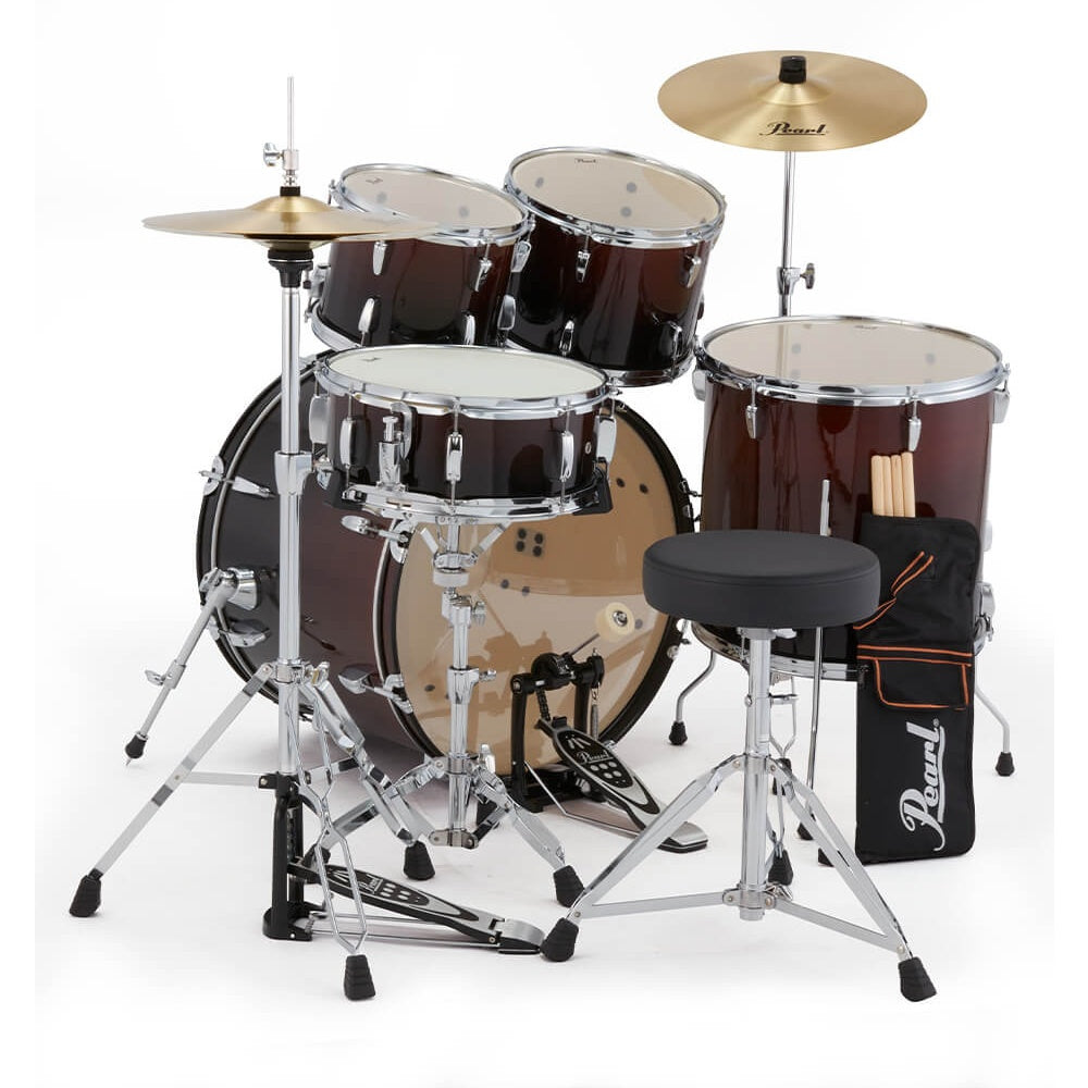 Trống Cơ Pearl Roadshow RS525SC/C 5-Pcs w/Cymbal + Hardware (22"/10"/14"/16")-Mai Nguyên Music