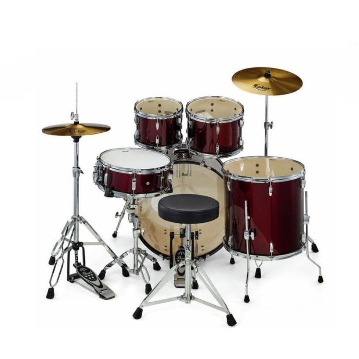 Trống Cơ Pearl Roadshow RS525SC/C 5-Pcs w/Cymbal + Hardware (22"/10"/14"/16")-Mai Nguyên Music