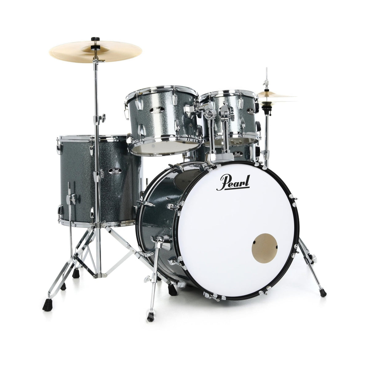 Trống Cơ Pearl Roadshow RS525SC/C 5-Pcs w/Cymbal + Hardware (22"/10"/14"/16")-Mai Nguyên Music