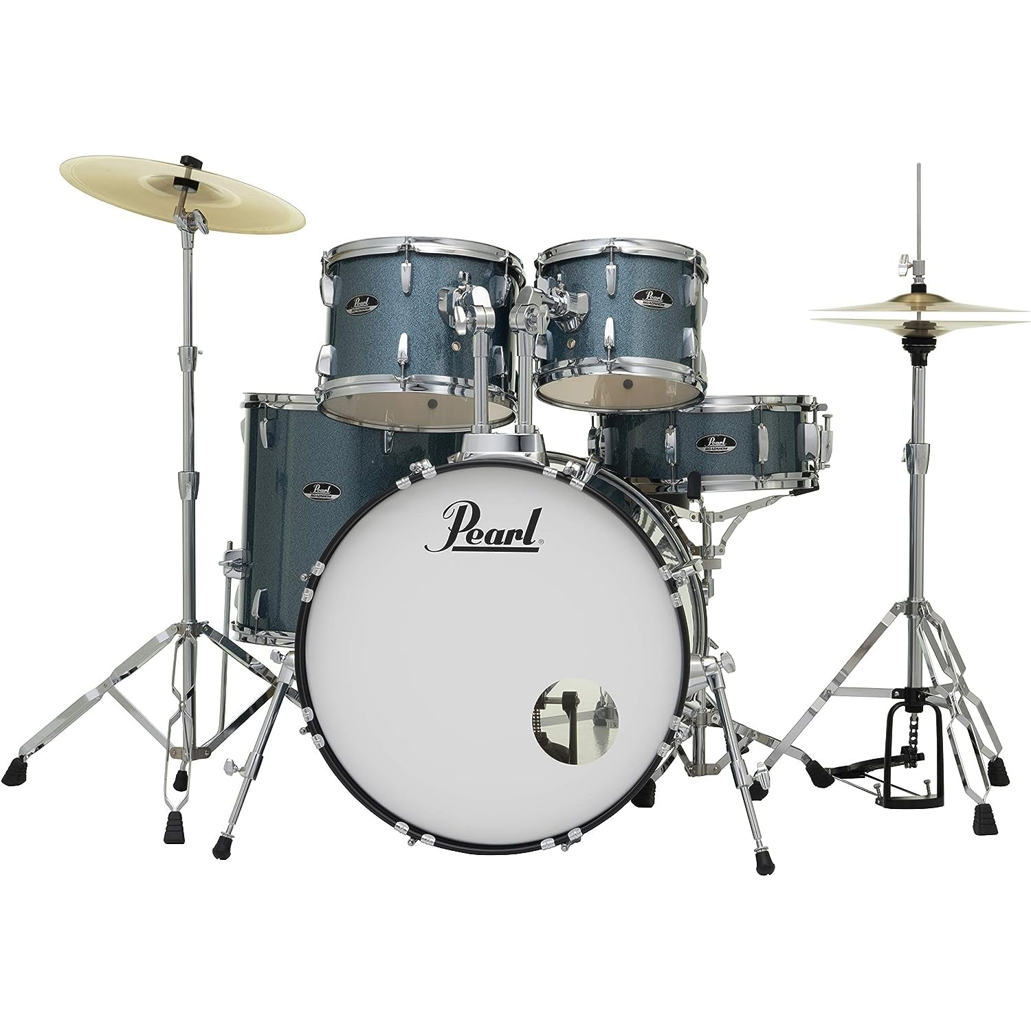 Trống Cơ Pearl Roadshow RS525SC/C 5-Pcs w/Cymbal + Hardware (22"/10"/14"/16")-Mai Nguyên Music