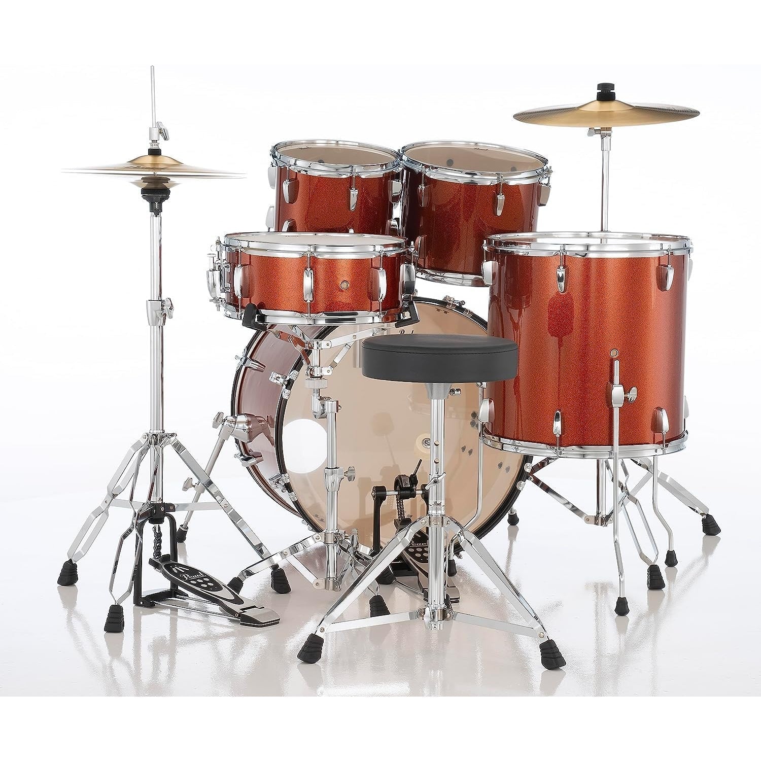 Trống Cơ Pearl Roadshow RS525SC/C 5-Pcs w/Cymbal + Hardware (22"/10"/14"/16")-Mai Nguyên Music