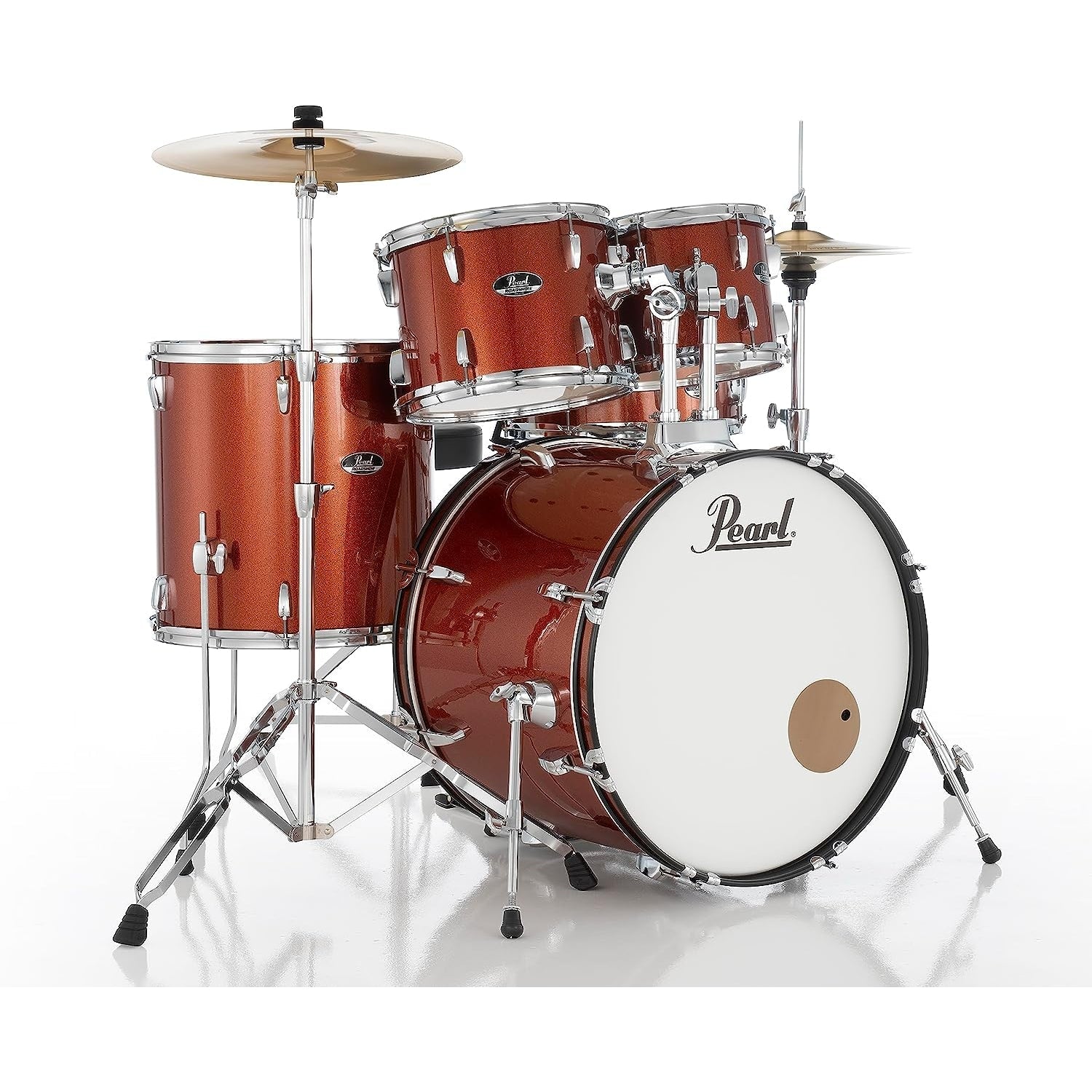 Trống Cơ Pearl Roadshow RS525SC/C 5-Pcs w/Cymbal + Hardware (22"/10"/14"/16")-Mai Nguyên Music