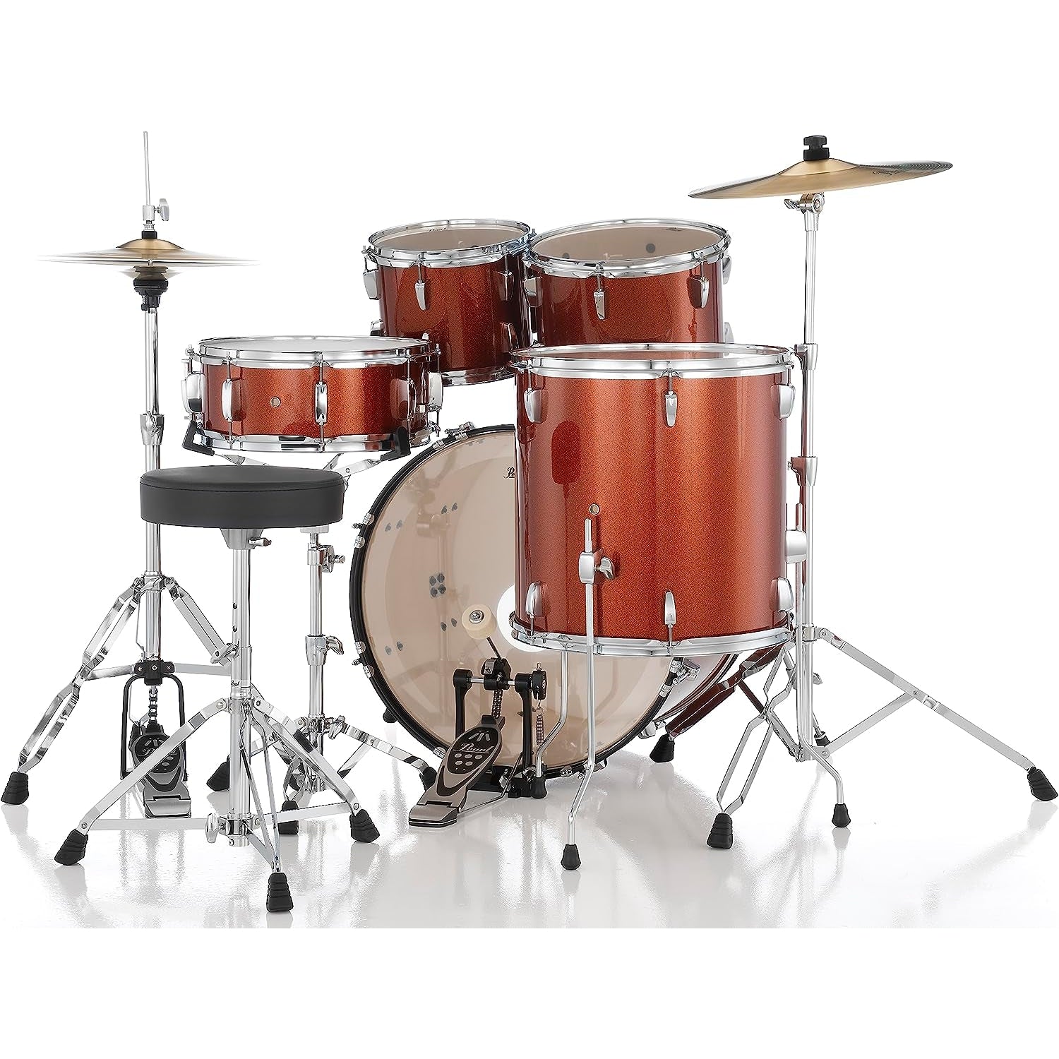 Trống Cơ Pearl Roadshow RS525SC/C 5-Pcs w/Cymbal + Hardware (22"/10"/14"/16")-Mai Nguyên Music