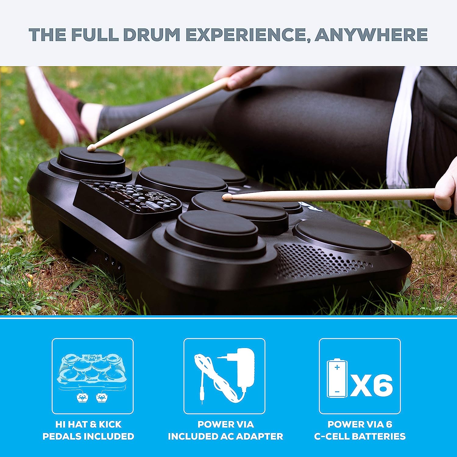 Trống Điện Tử Alesis Compactkit 7-Mai Nguyên Music