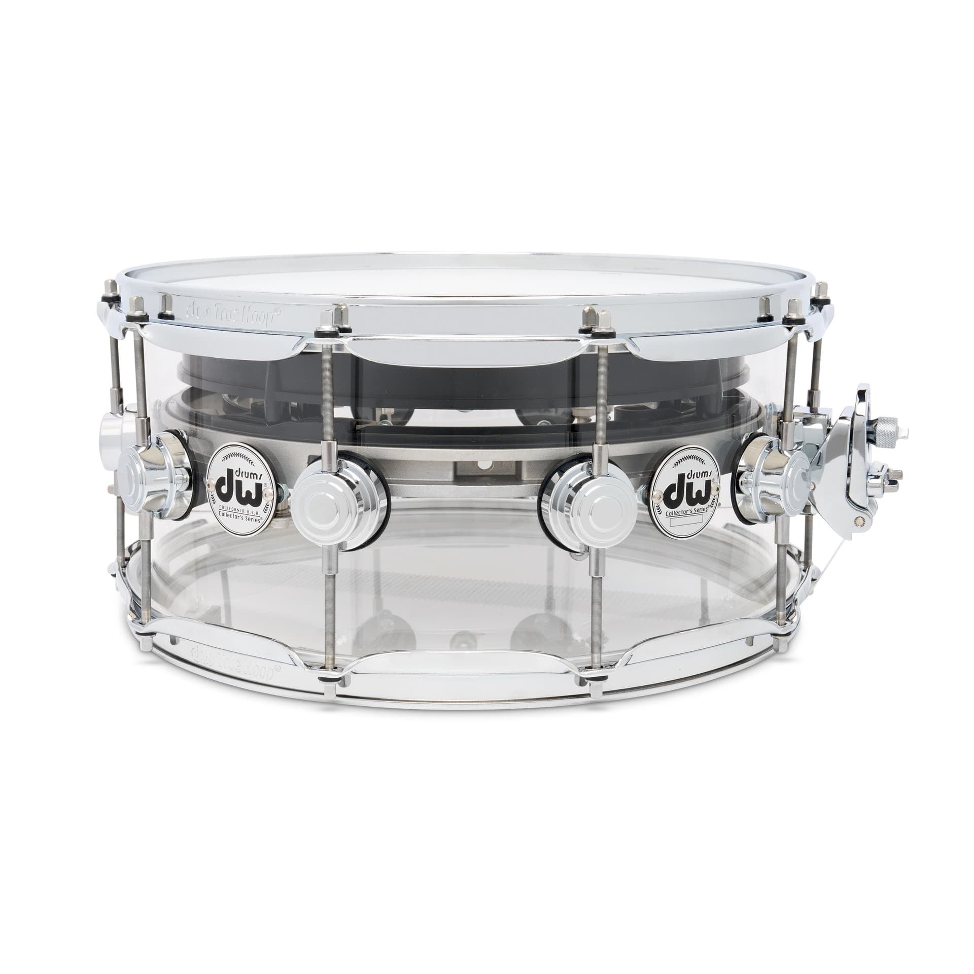 Trống Snare DW Collector's Series Acrylic 6.5"x14" w/ Zikit-Mai Nguyên Music