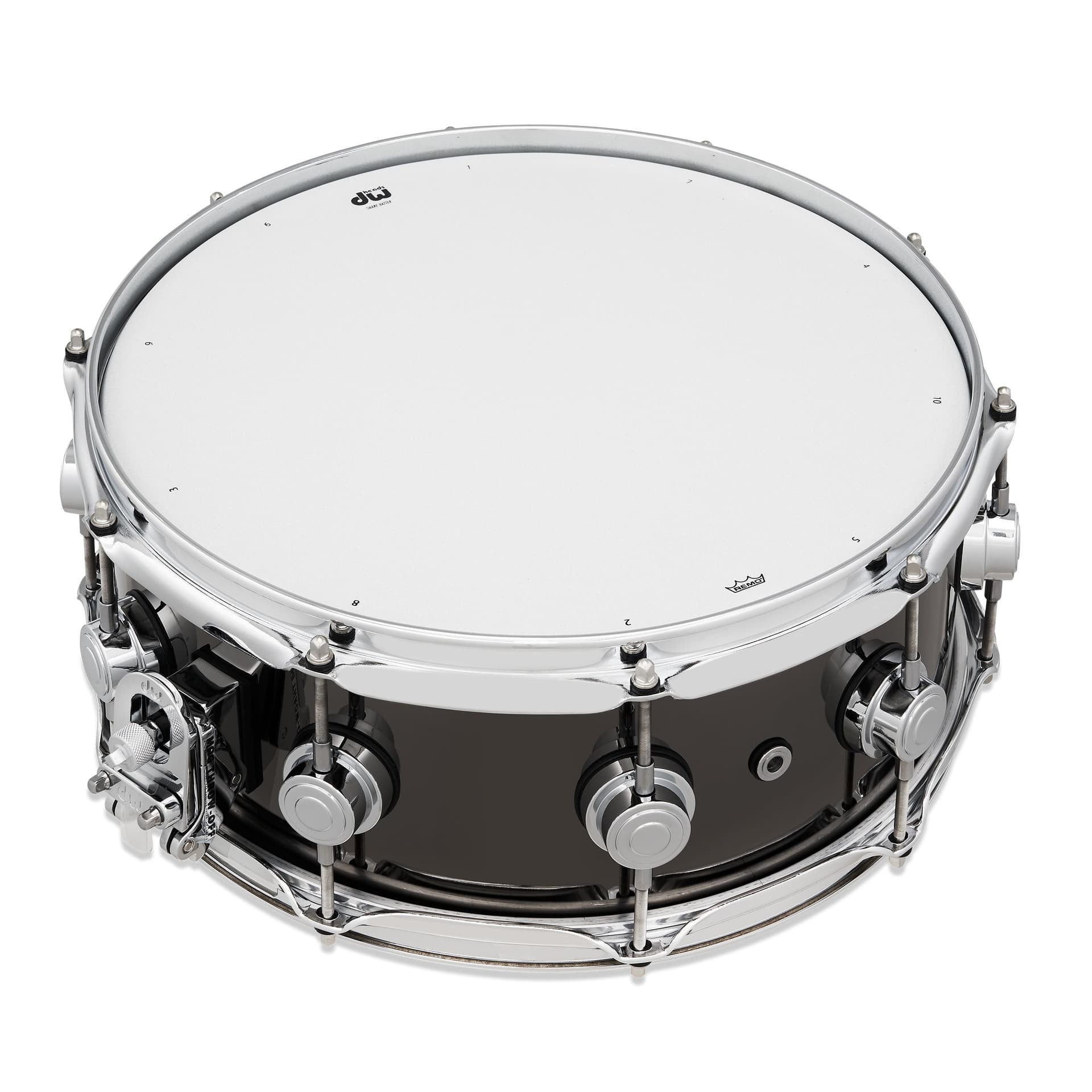 Trống Snare DW Collector's Series Black Nickel over Brass 5.5"x14"-Mai Nguyên Music