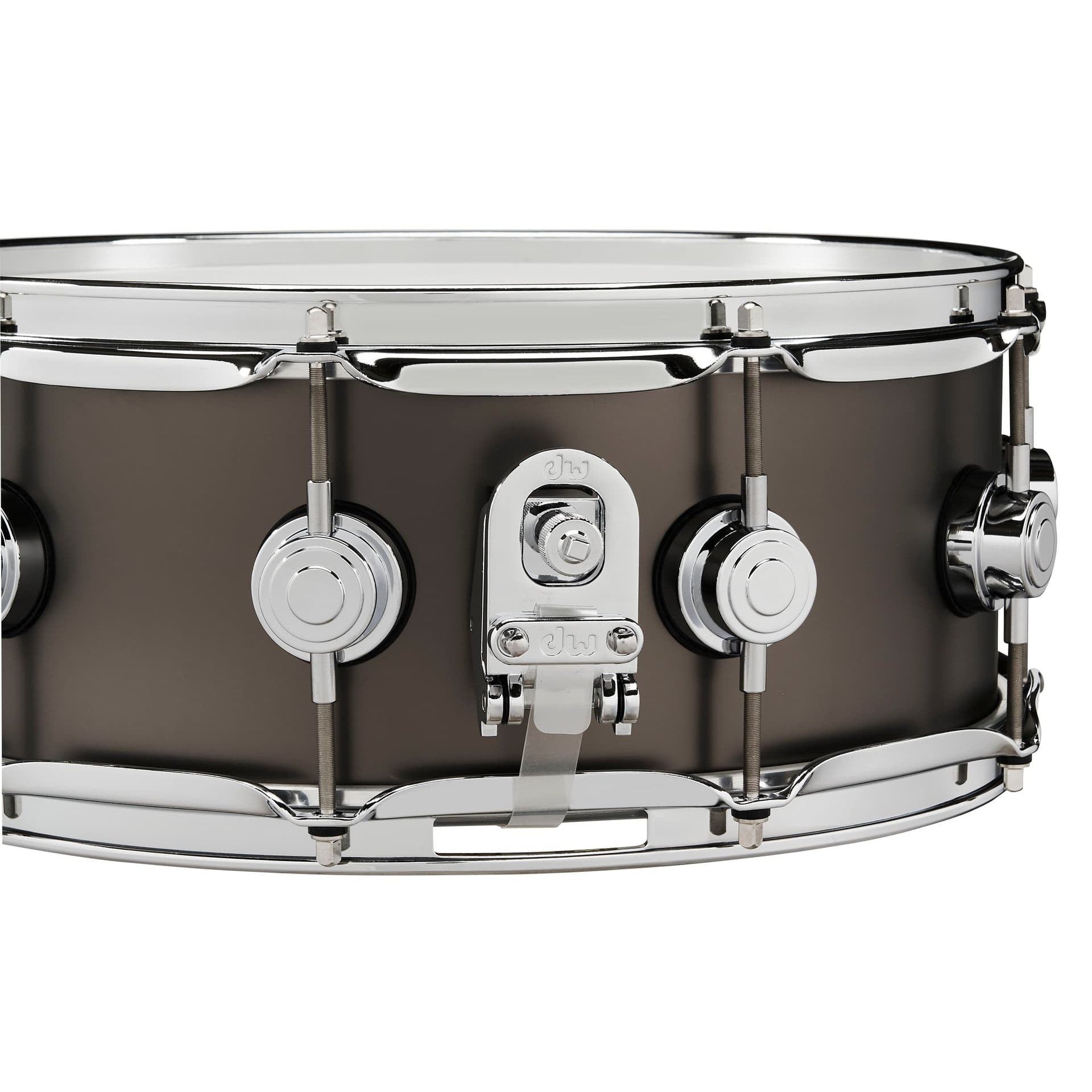 Trống Snare DW Collector's Series Metal Brass 5.5"x14" - Satin Black-Mai Nguyên Music