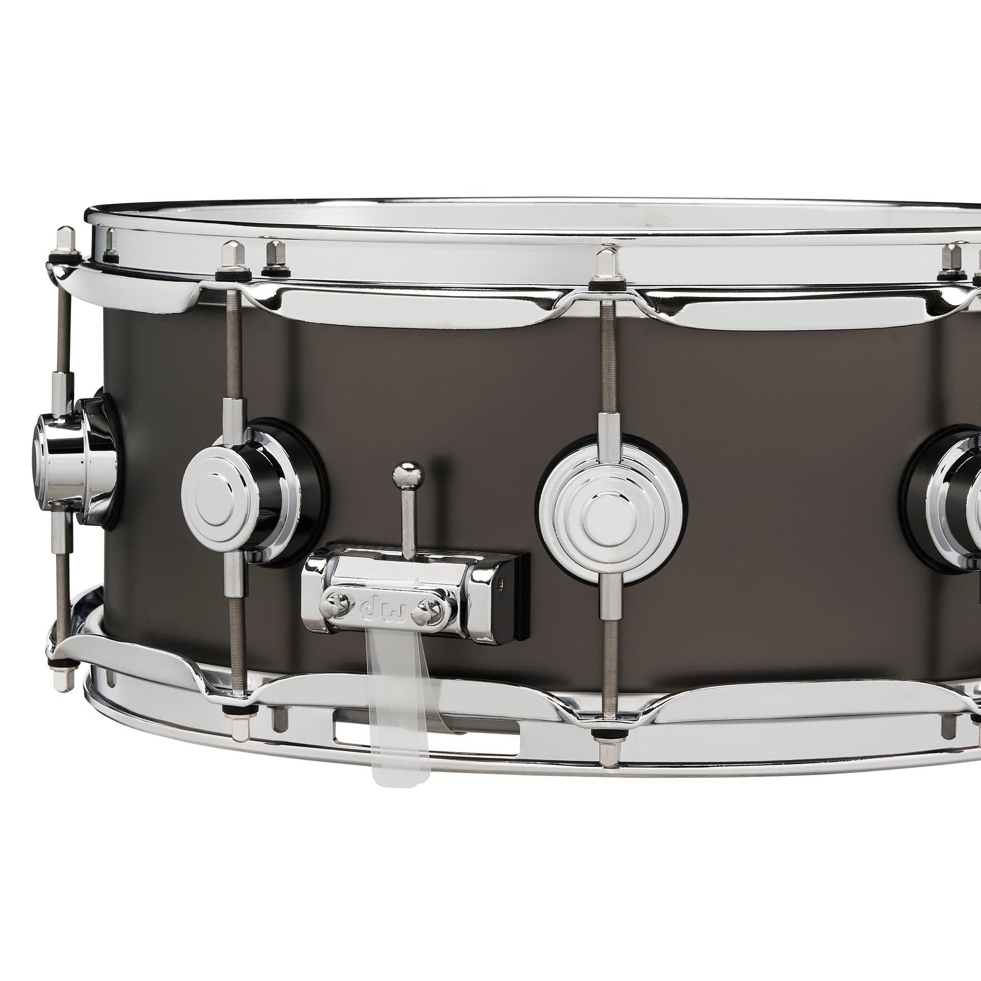 Trống Snare DW Collector's Series Metal Brass 5.5"x14" - Satin Black-Mai Nguyên Music