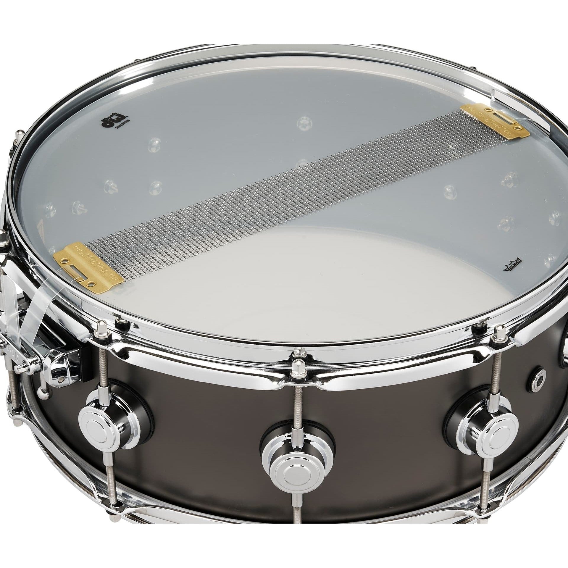 Trống Snare DW Collector's Series Metal Brass 5.5"x14" - Satin Black-Mai Nguyên Music