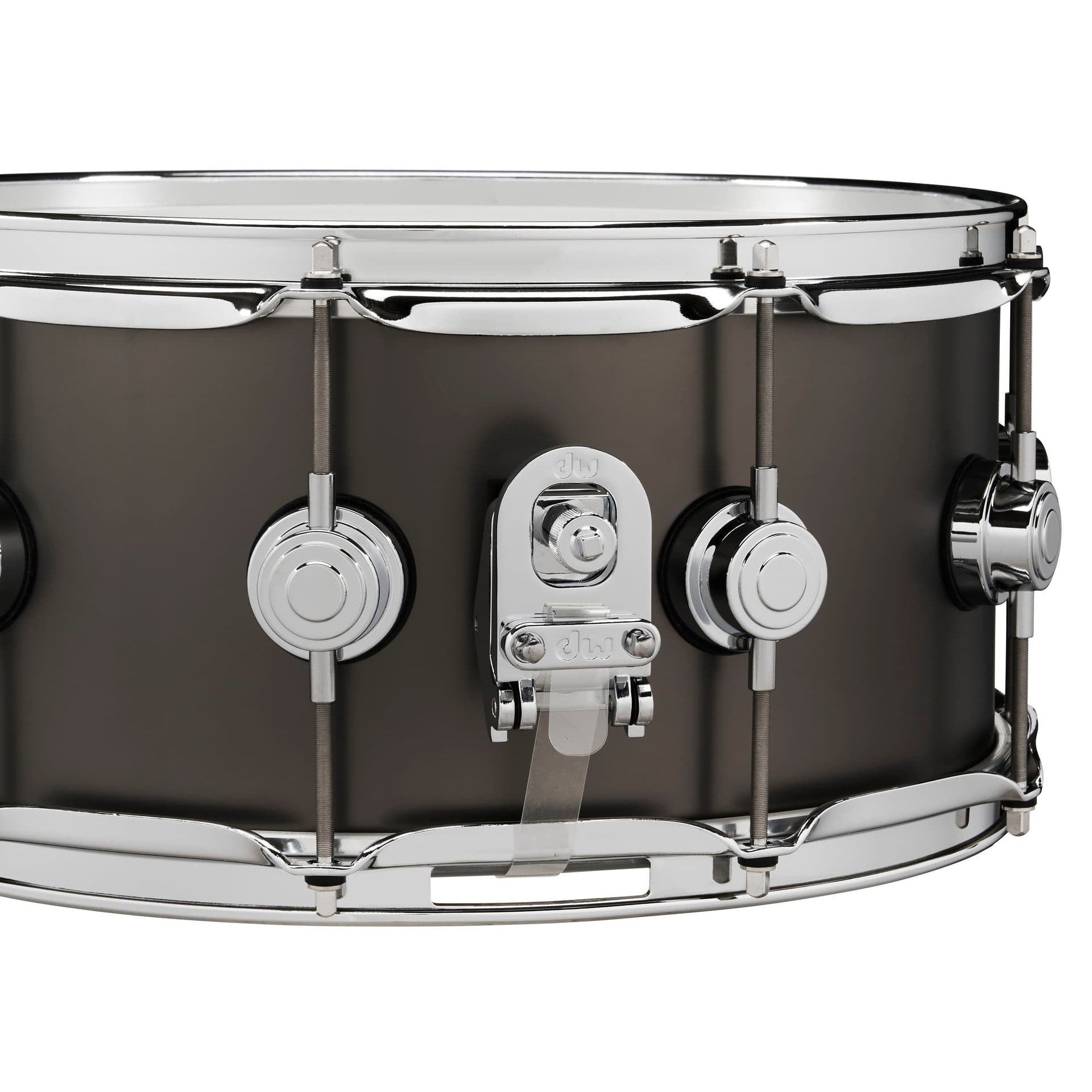 Trống Snare DW Collector's Series Metal Brass 6.5"x14" - Satin Black-Mai Nguyên Music