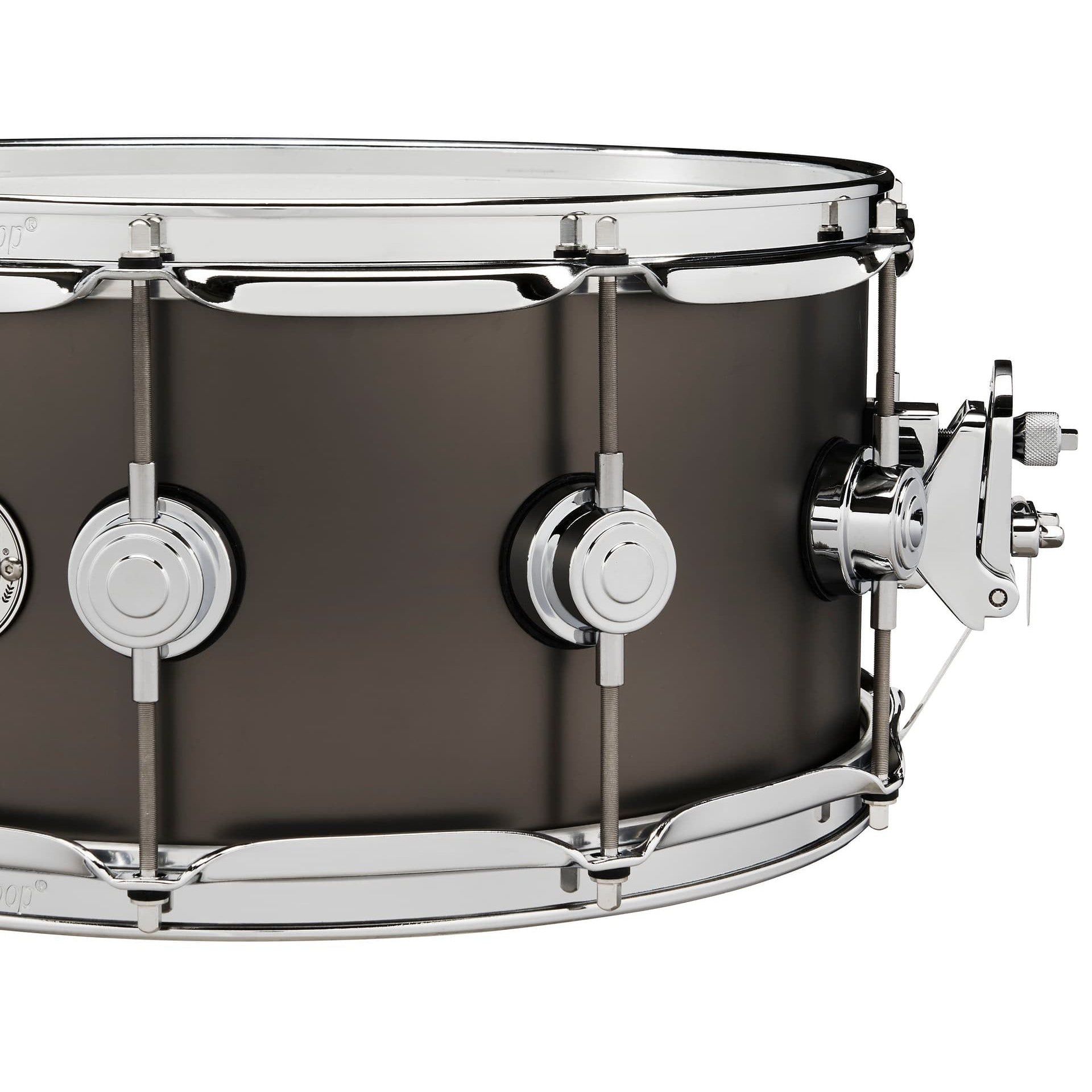 Trống Snare DW Collector's Series Metal Brass 6.5"x14" - Satin Black-Mai Nguyên Music
