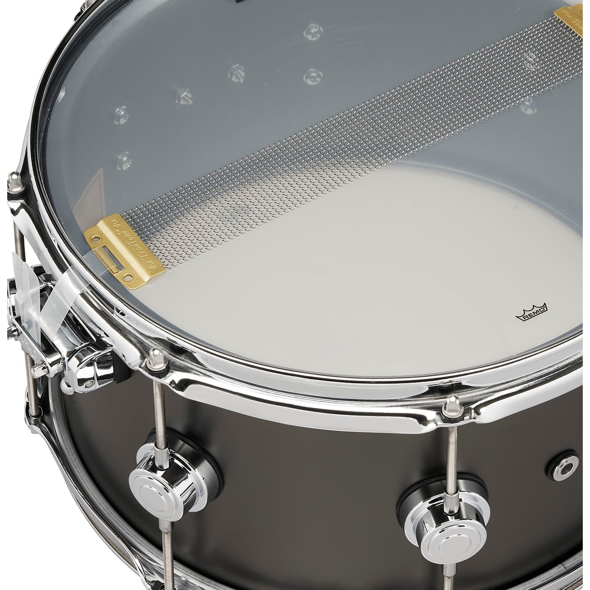 Trống Snare DW Collector's Series Metal Brass 7"x13" - Satin Black-Mai Nguyên Music