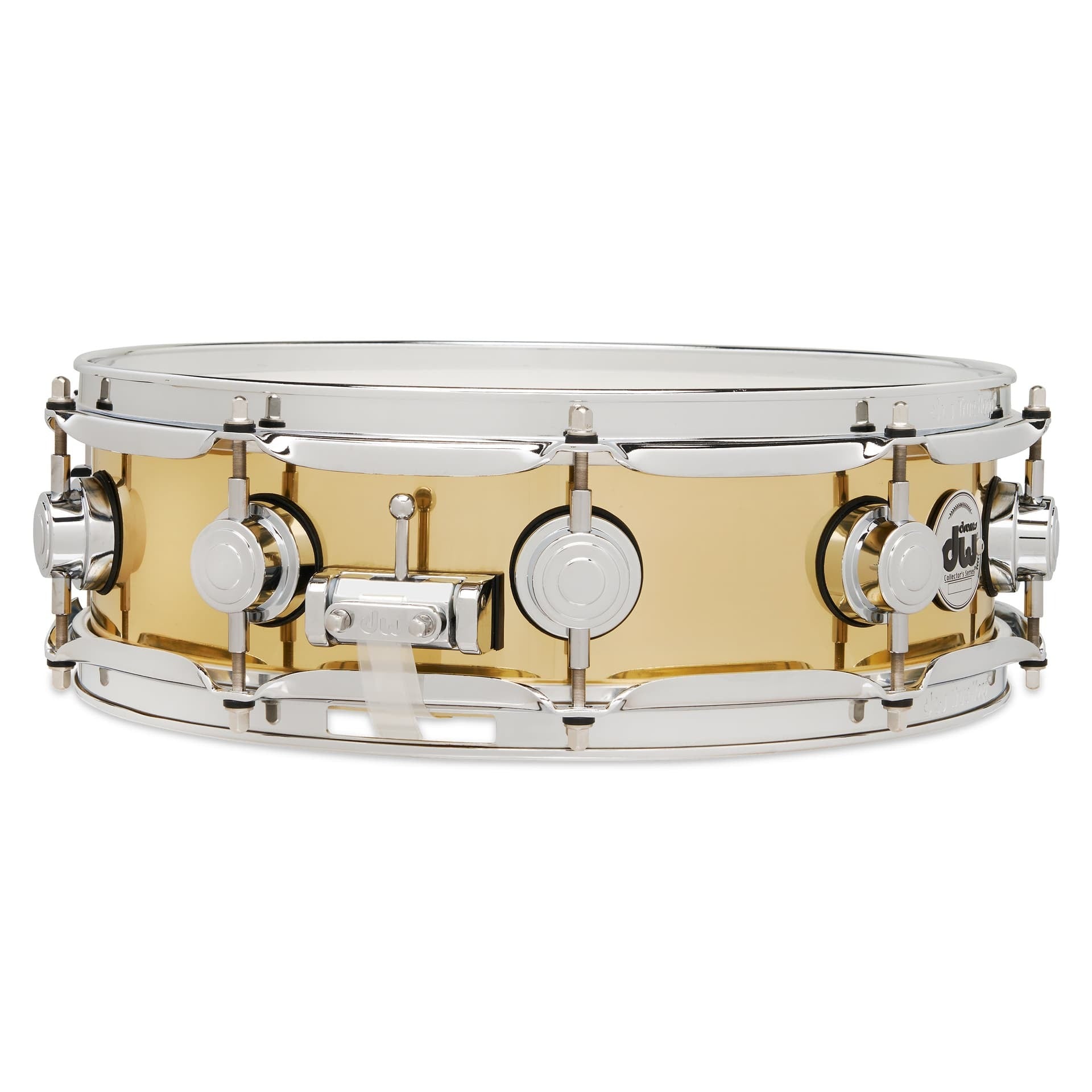 Trống Snare DW Collector's Series Polished Brass 4"x14"-Mai Nguyên Music