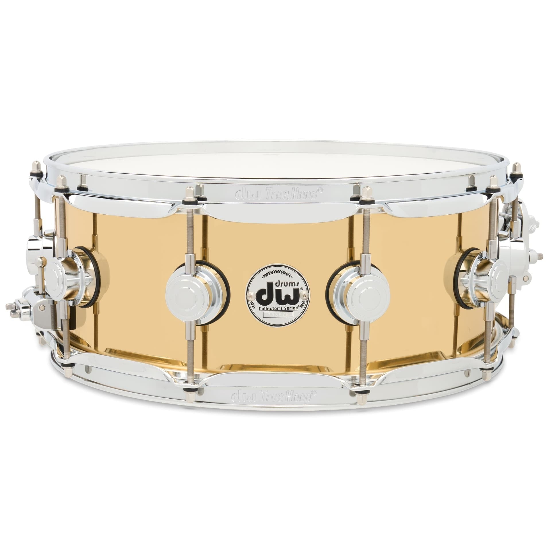 Trống Snare DW Collector's Series Polished Brass 5.5"x14"-Mai Nguyên Music