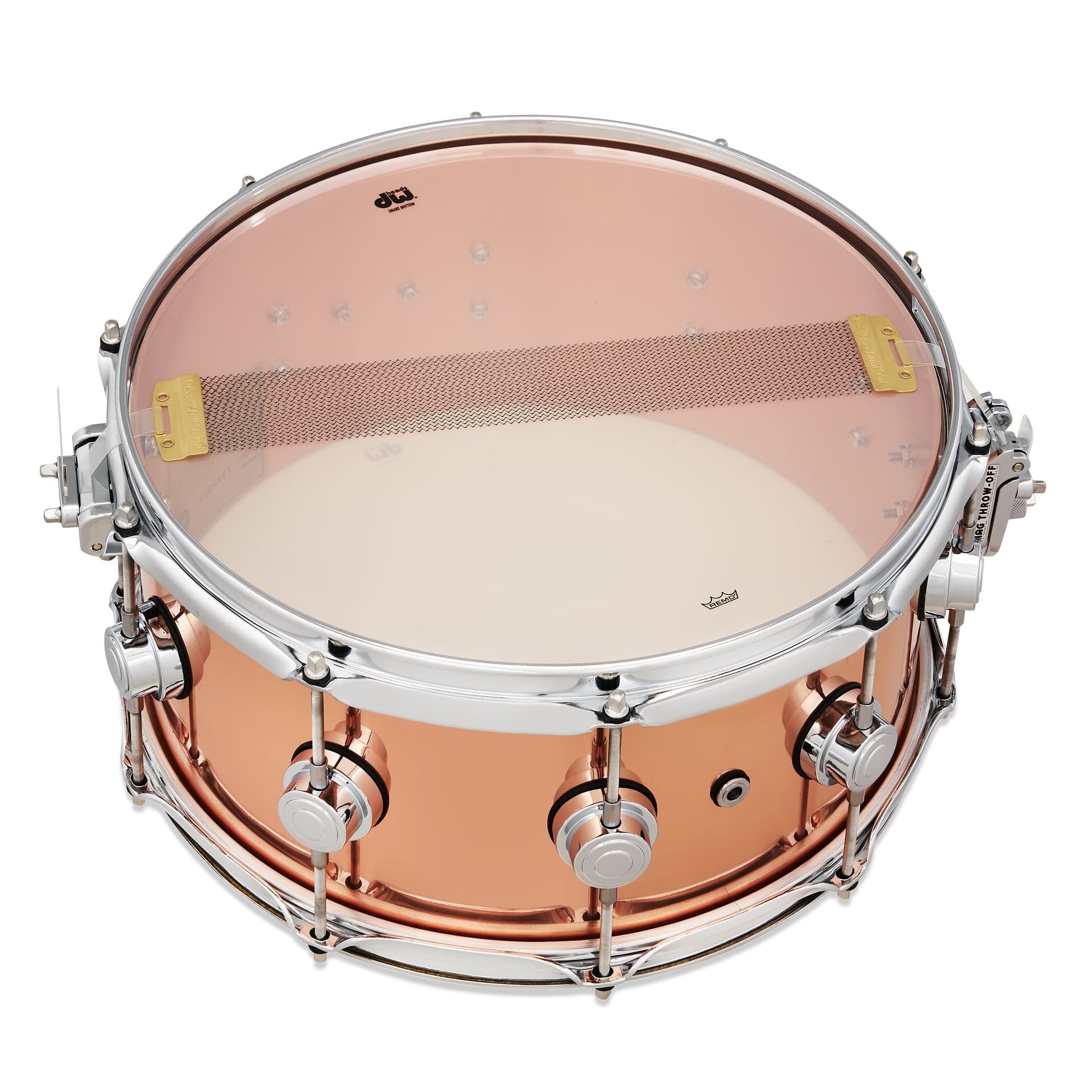 Trống Snare DW Collector's Series Polished Copper 6.5"x14"-Mai Nguyên Music