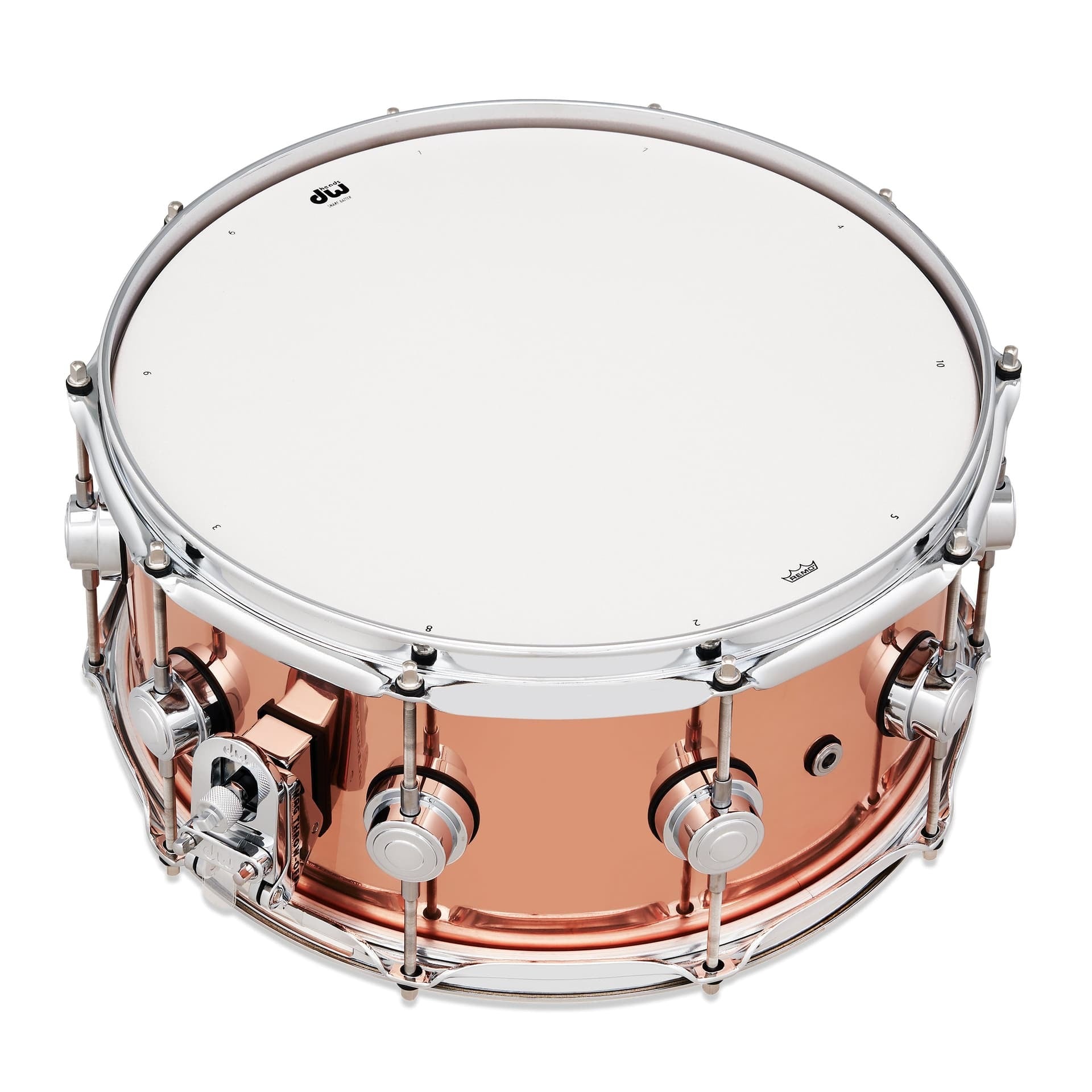 Trống Snare DW Collector's Series Polished Copper 6.5"x14"-Mai Nguyên Music