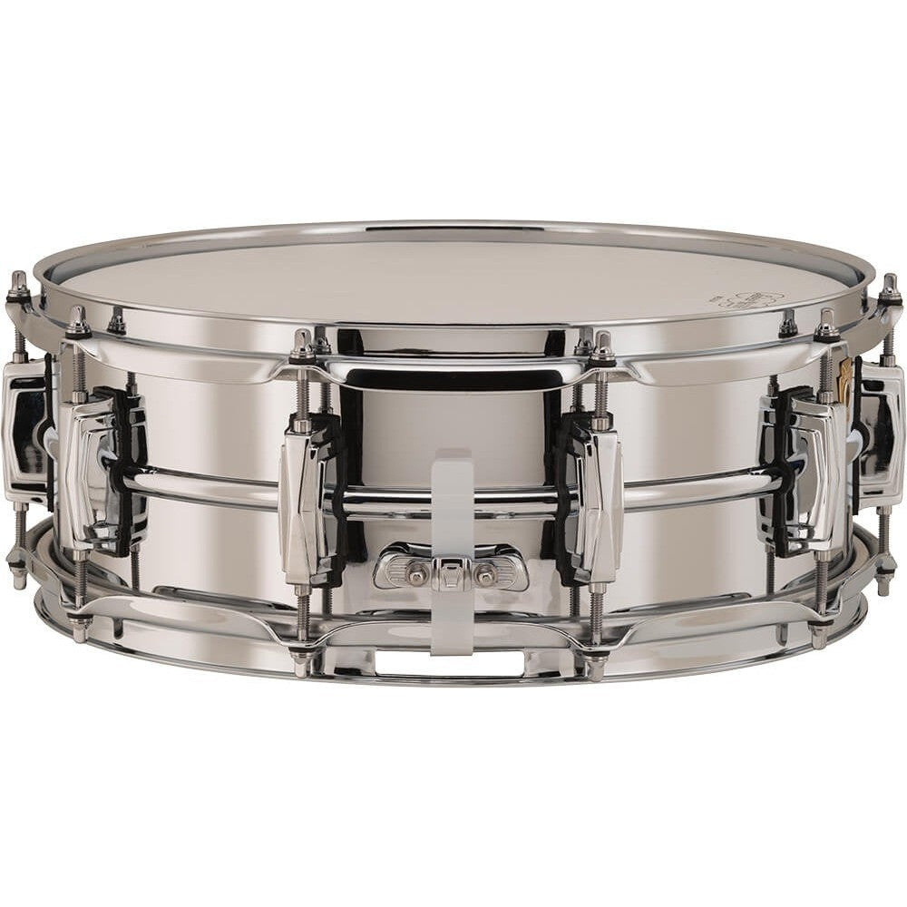 Trống Snare Ludwig LB400B 14"x5" Chrome Over Brass-Mai Nguyên Music
