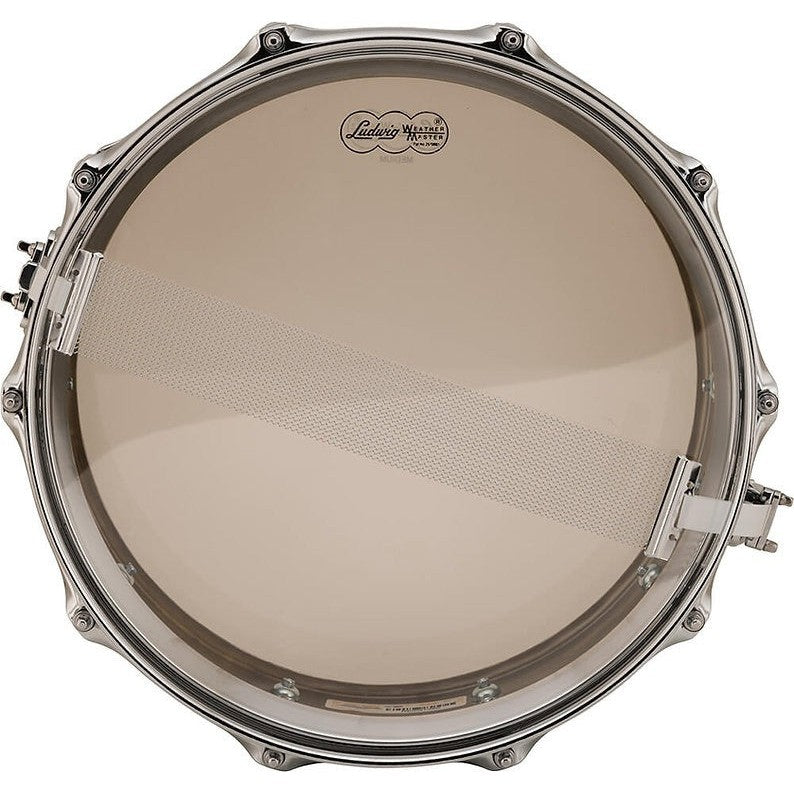 Trống Snare Ludwig LB400B 14"x5" Chrome Over Brass-Mai Nguyên Music
