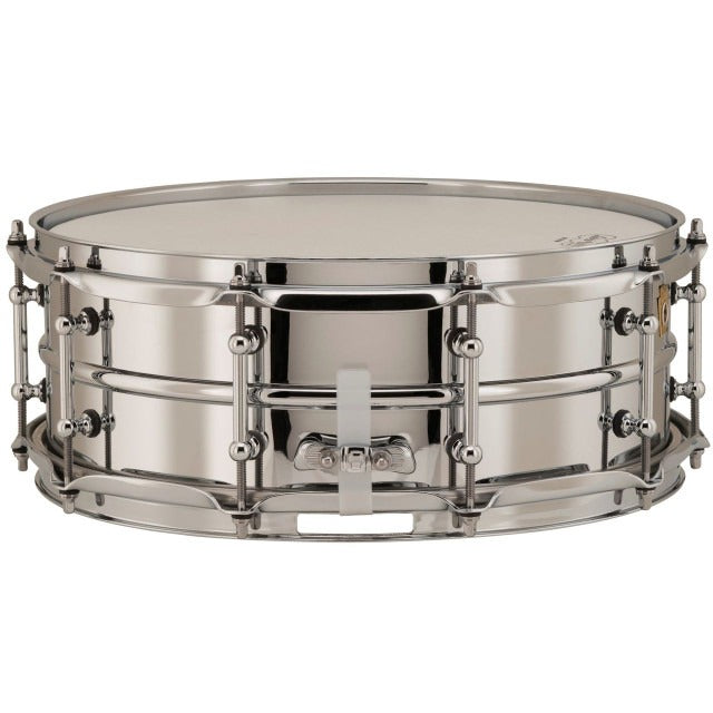 Trống Snare Ludwig LB400BT 14"x5" Chrome Over Brass w/Tube Lugs-Mai Nguyên Music