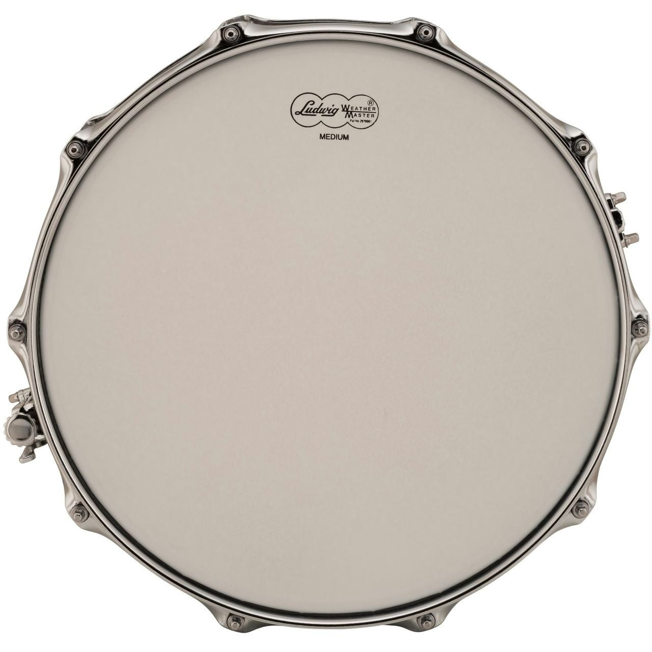 Trống Snare Ludwig LB400BT 14"x5" Chrome Over Brass w/Tube Lugs-Mai Nguyên Music